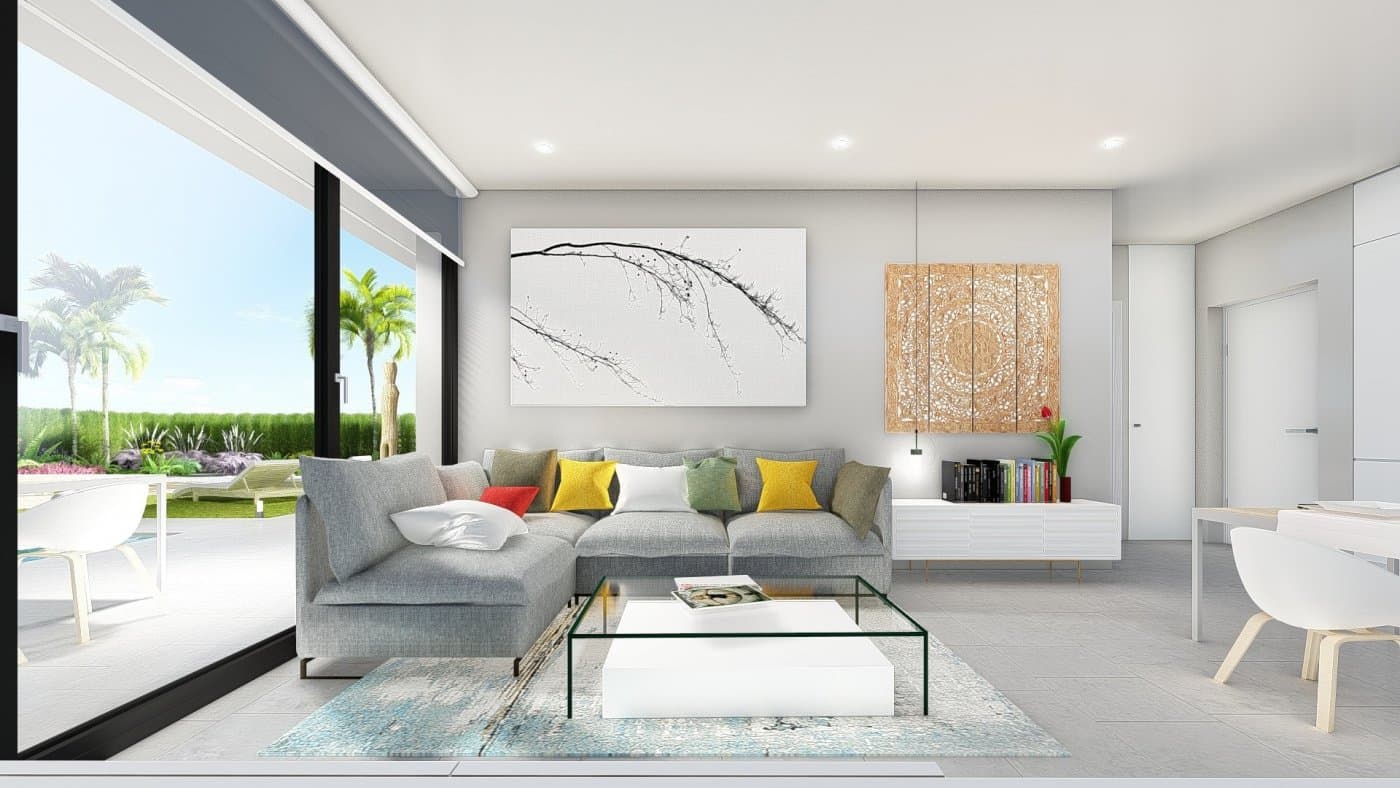Moderne villa med 2 soverom og 2 bad – bilde 2