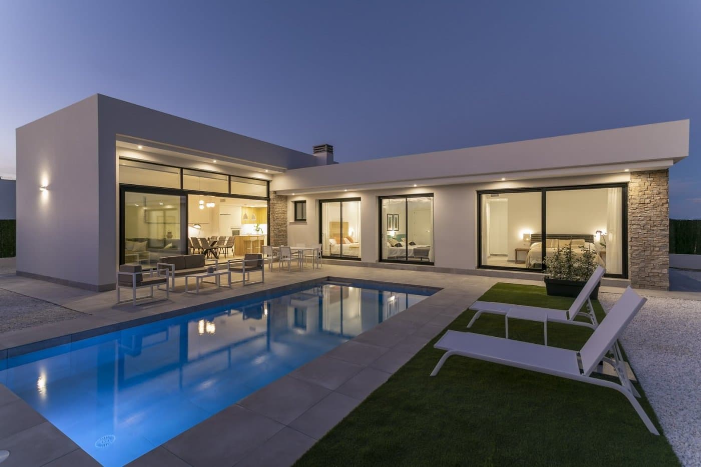 Villa de 3 dormitorios en Costa Calida - Inland