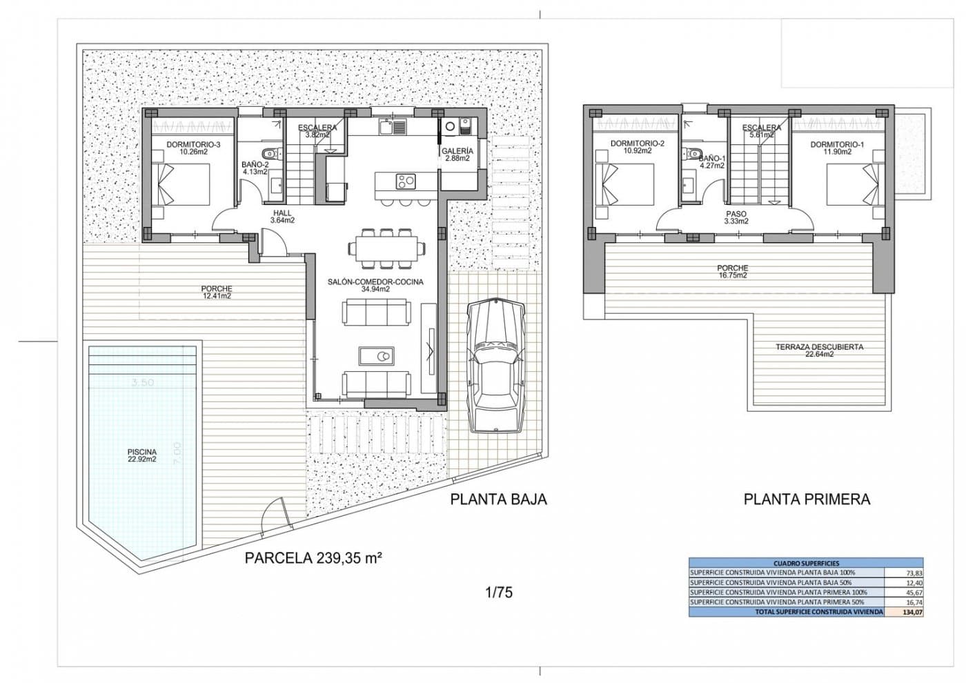 Villa de 3 dormitorios en Benijófar – imagen 2