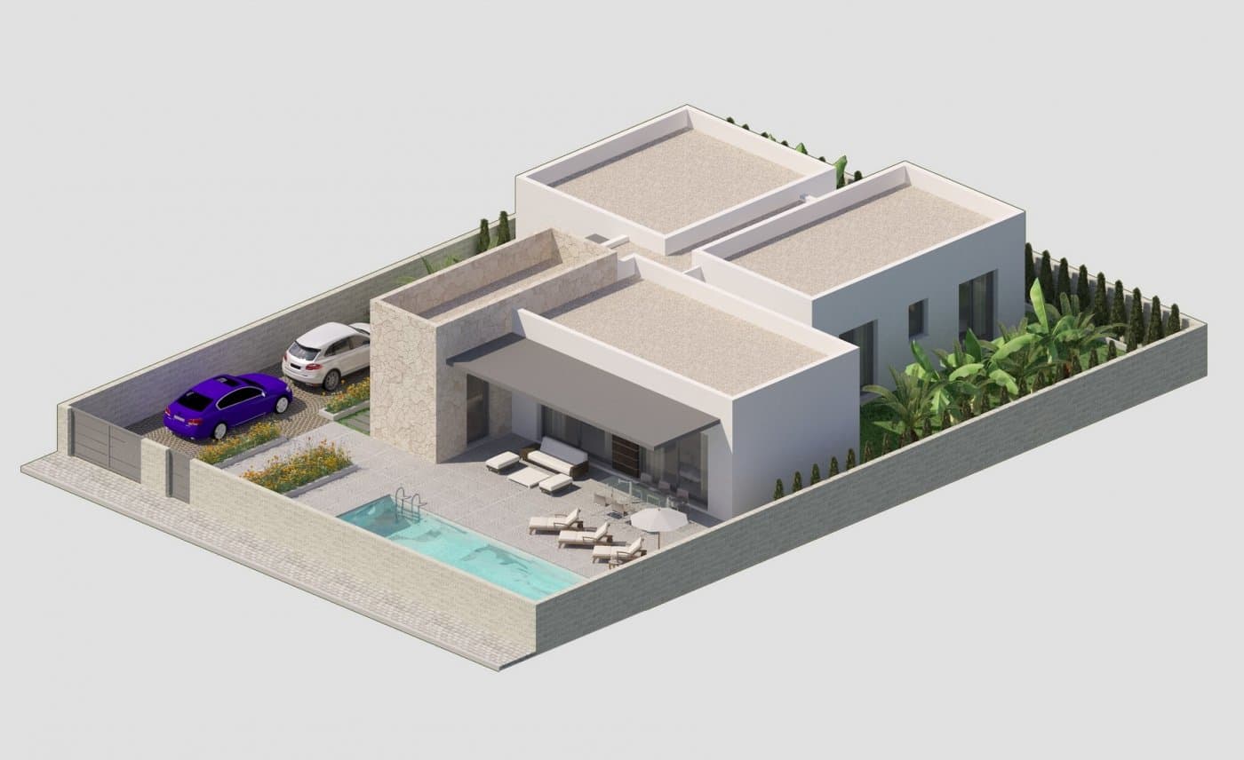 Villa de 3 dormitorios en Benijófar – imagen 3