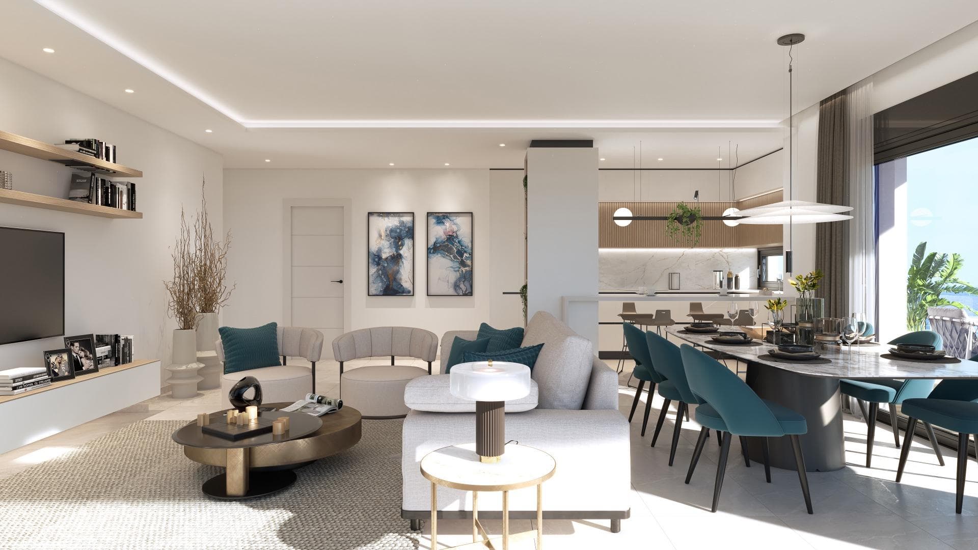 Toppleilighet med 3 soverom og 2 bad – bilde 4