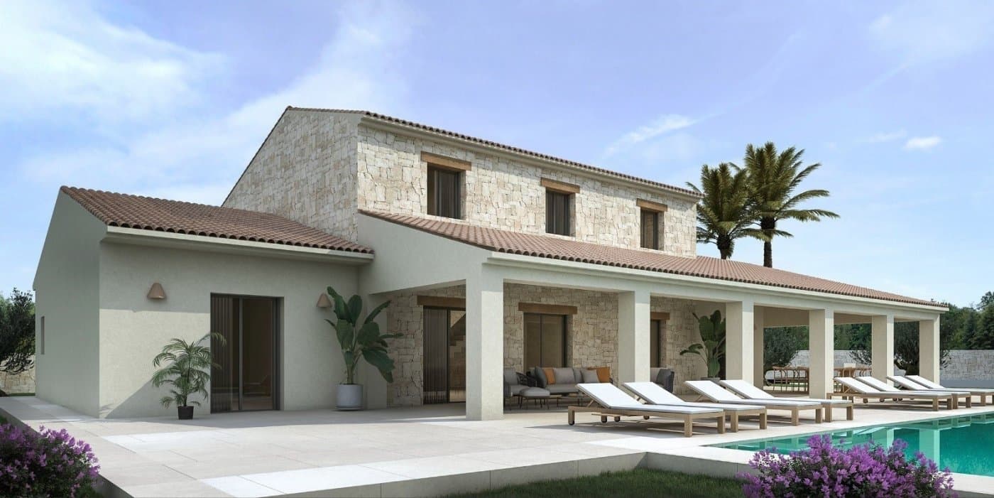 Villa de 4 dormitorios en Moraira