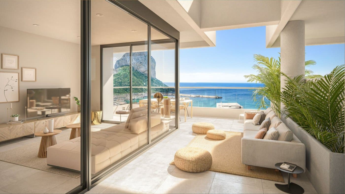 Apartamento de 2 dormitorios en Calpe