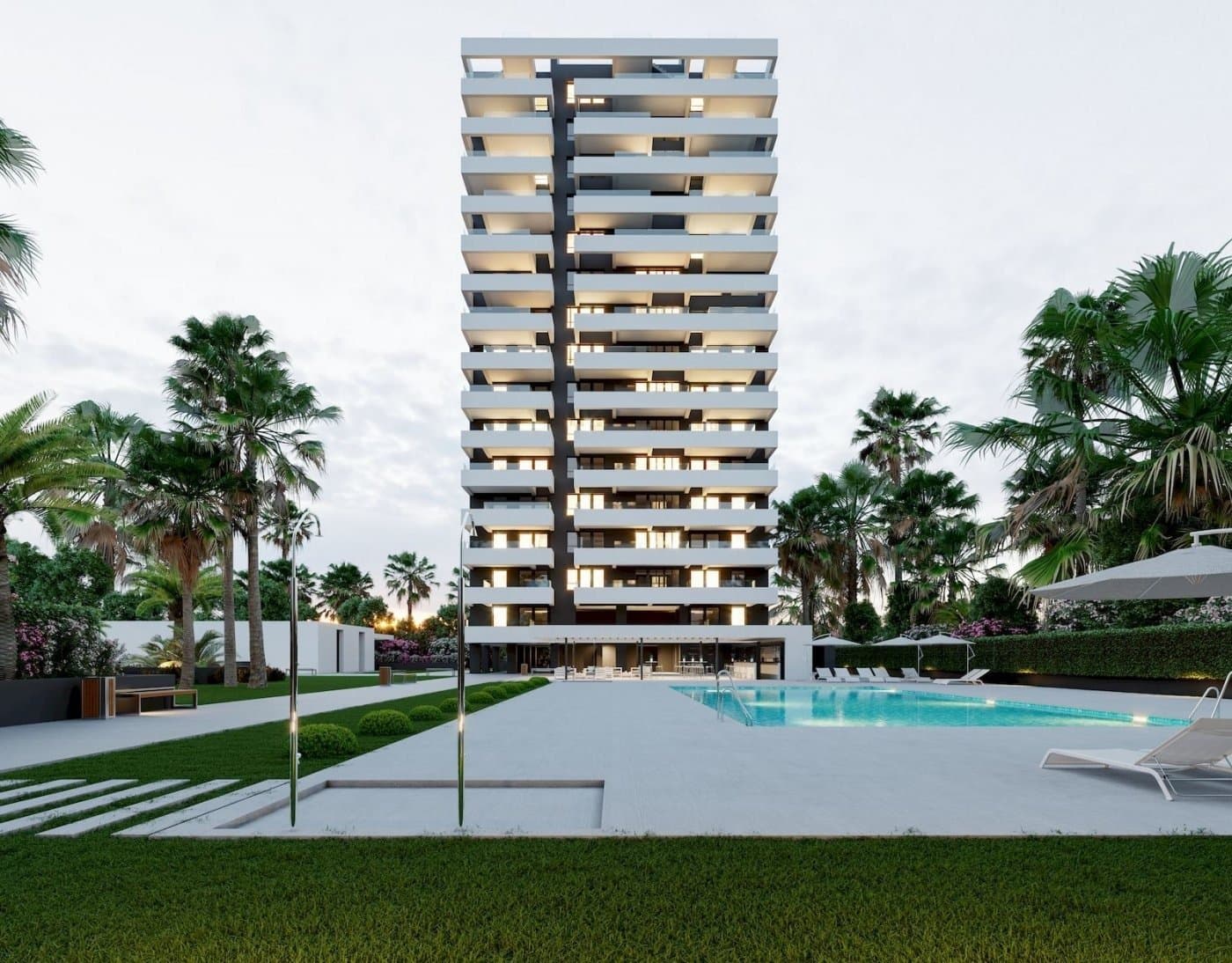 NYBYGGDE PENTHOUSE I CALPE