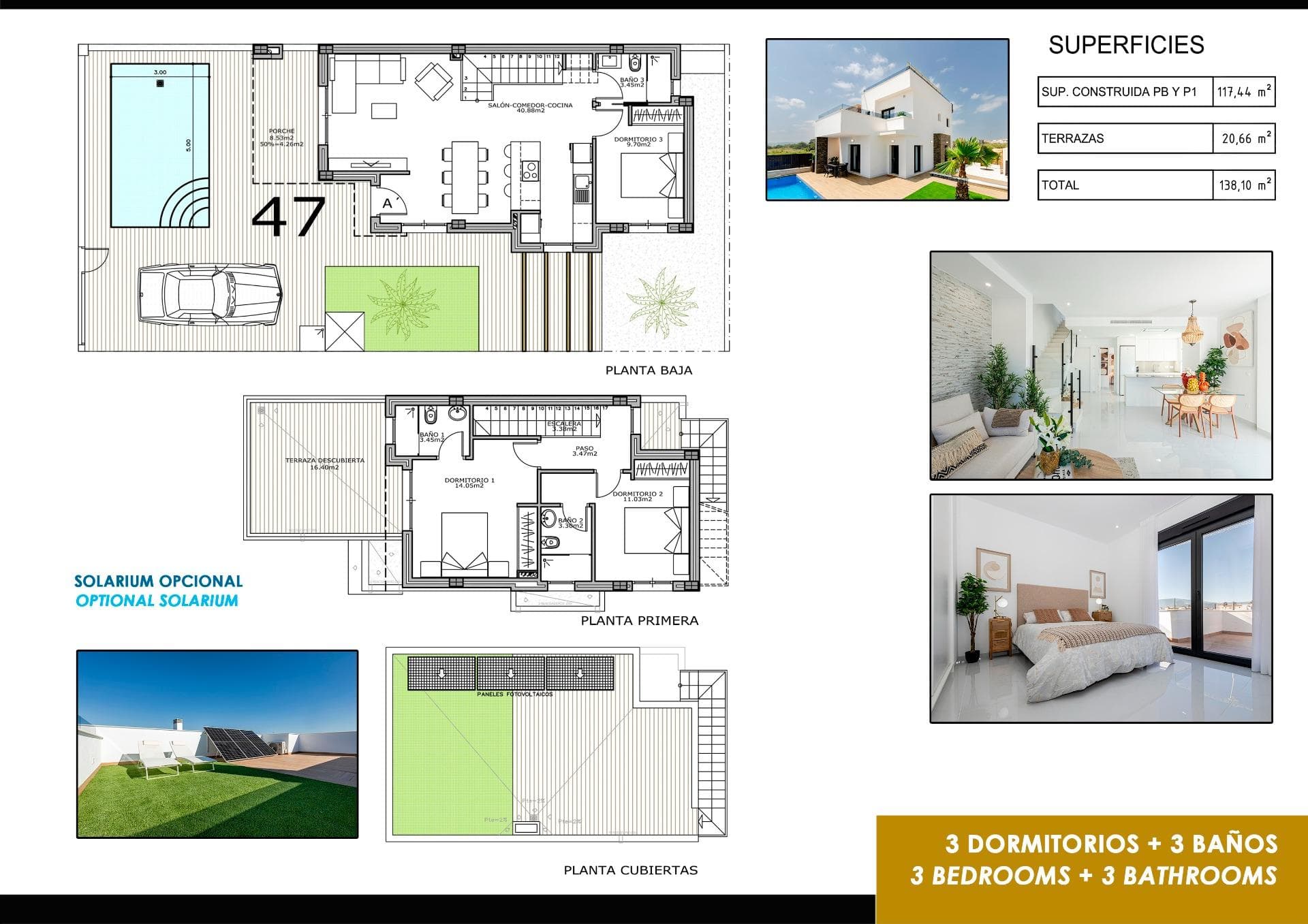 Villa de 3 dormitorios en Orihuela Costa – imagen 5