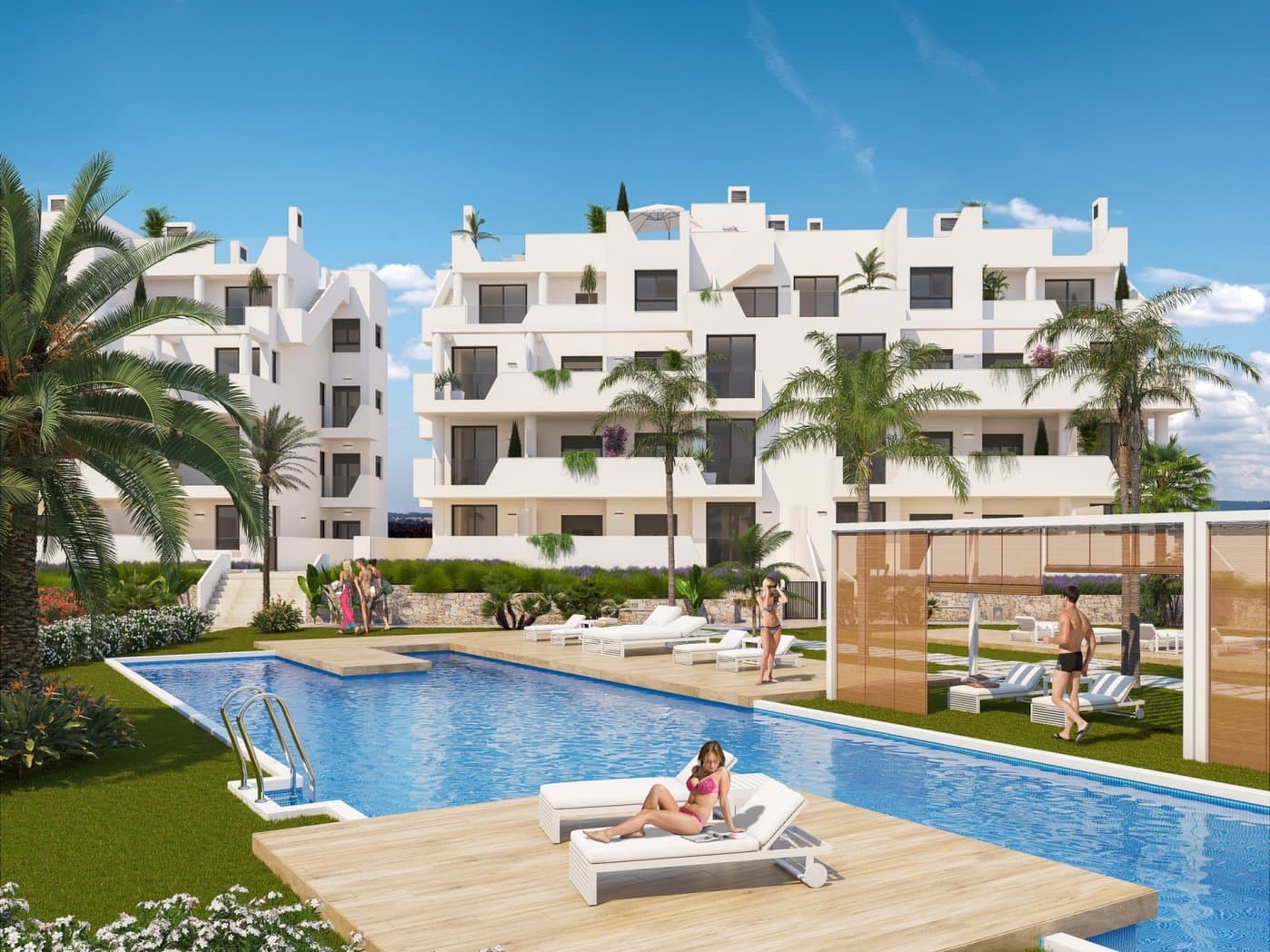 Apartamento de 2 dormitorios en Torre Pacheco