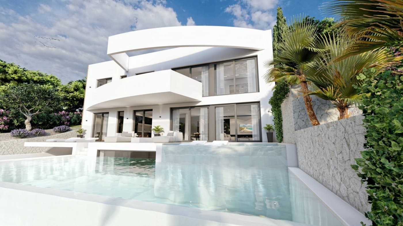 Villa de 4 dormitorios en Altea