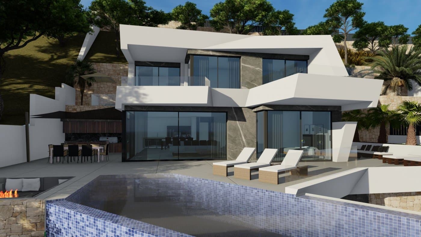 Villa med 4 soverom og 5 bad i Calpe – bilde 2