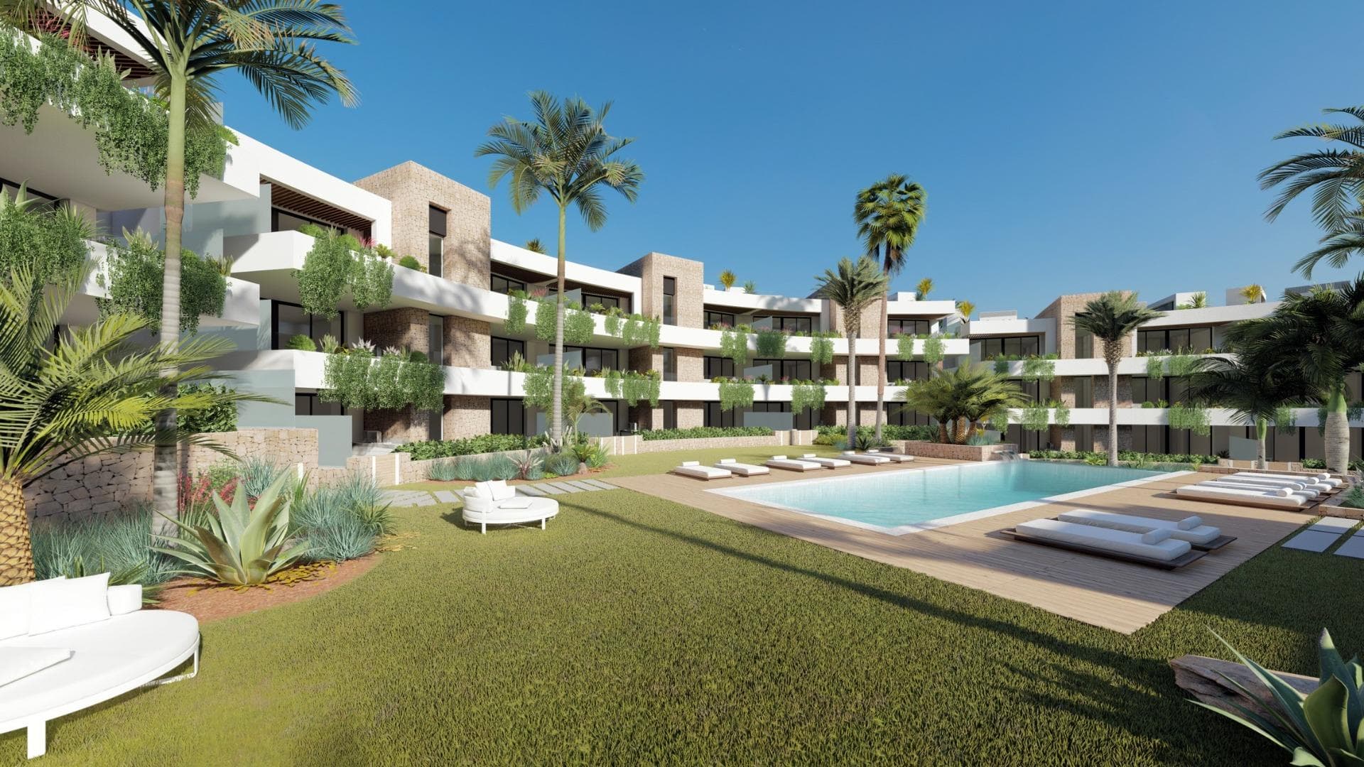 Apartamento de 2 dormitorios en Costa Calida