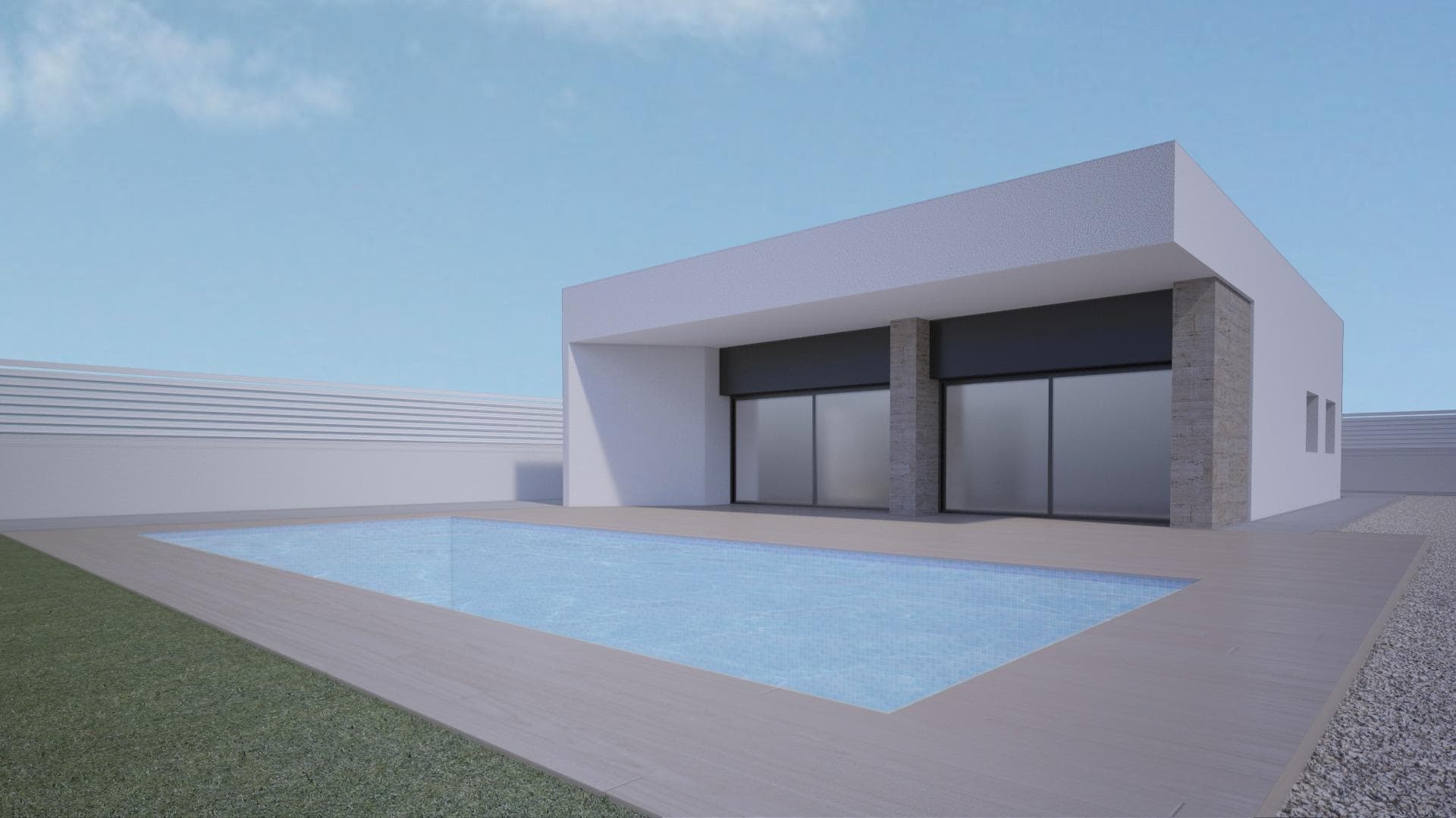 Villa de 3 dormitorios en Aspe