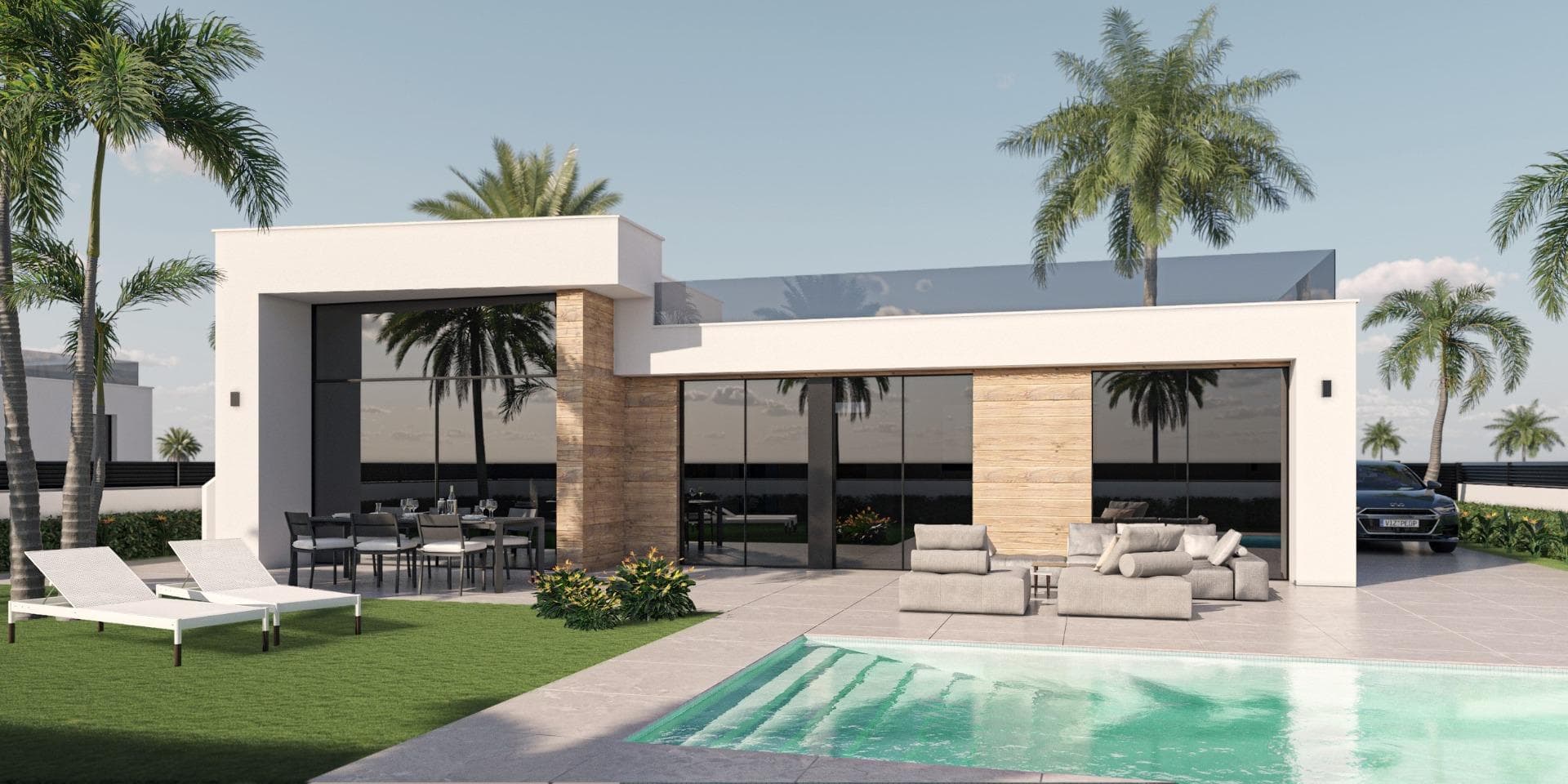 Villa de 2 dormitorios en Alhama de Murcia – imagen 2