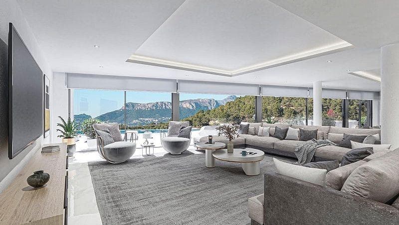 Villa med 4 soverom og 4 bad i Benissa – bilde 2