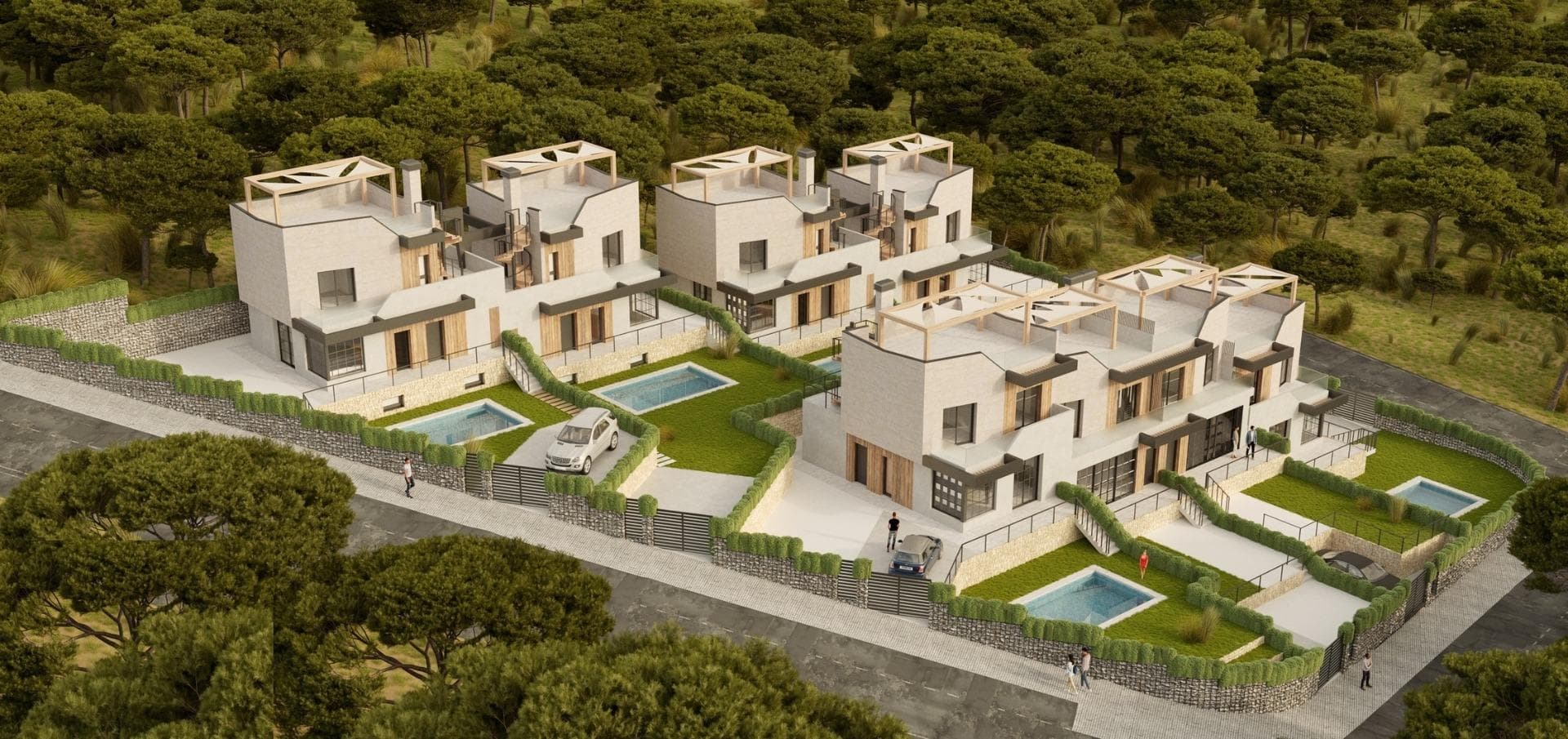 Chalet pareado de 3 dormitorios en Polop