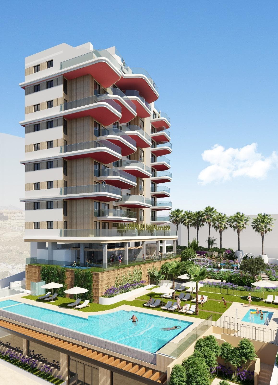 Apartamento de 2 dormitorios en Calpe