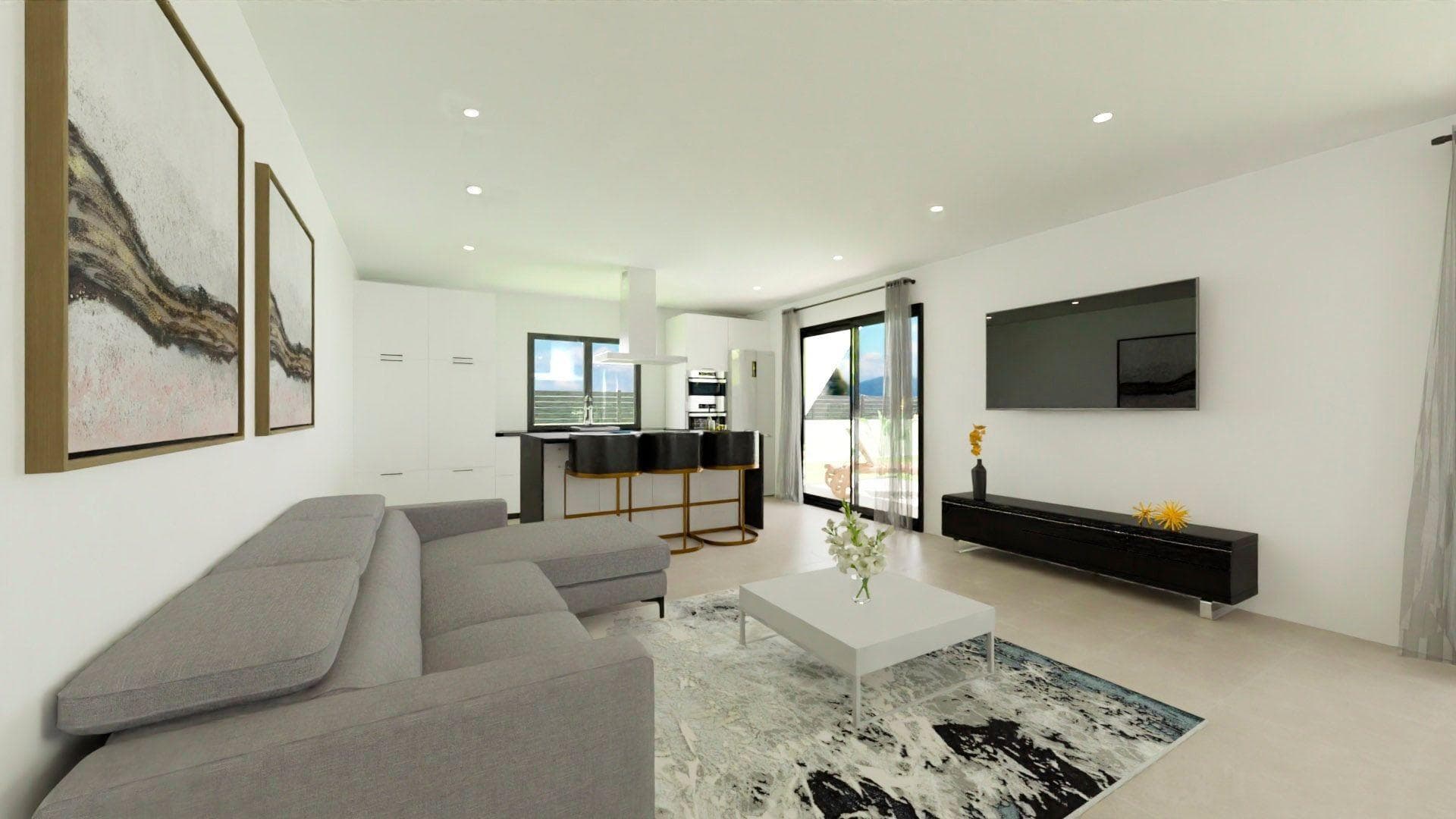 Villa med 3 soverom og 2 bad i Monforte del Cid – bilde 5