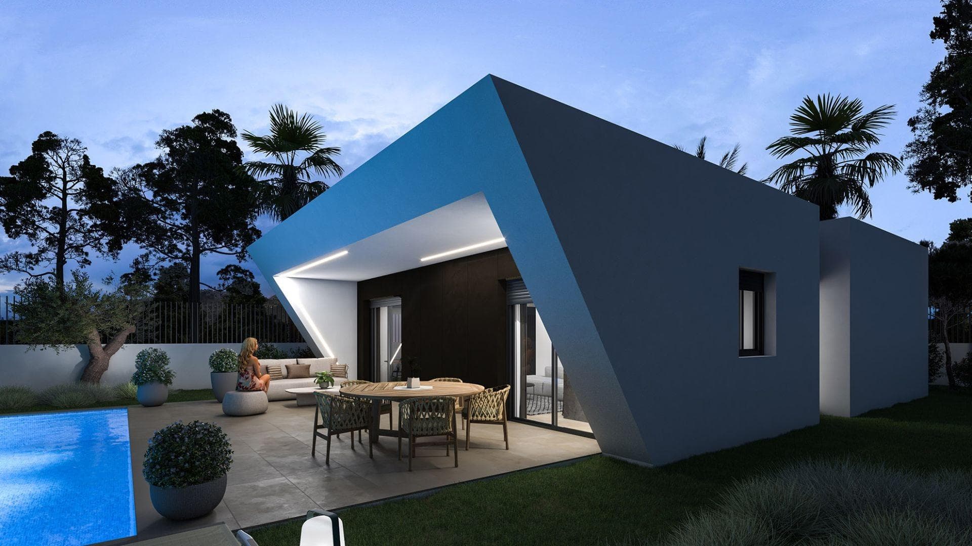 Villa de 3 dormitorios en Monforte del Cid
