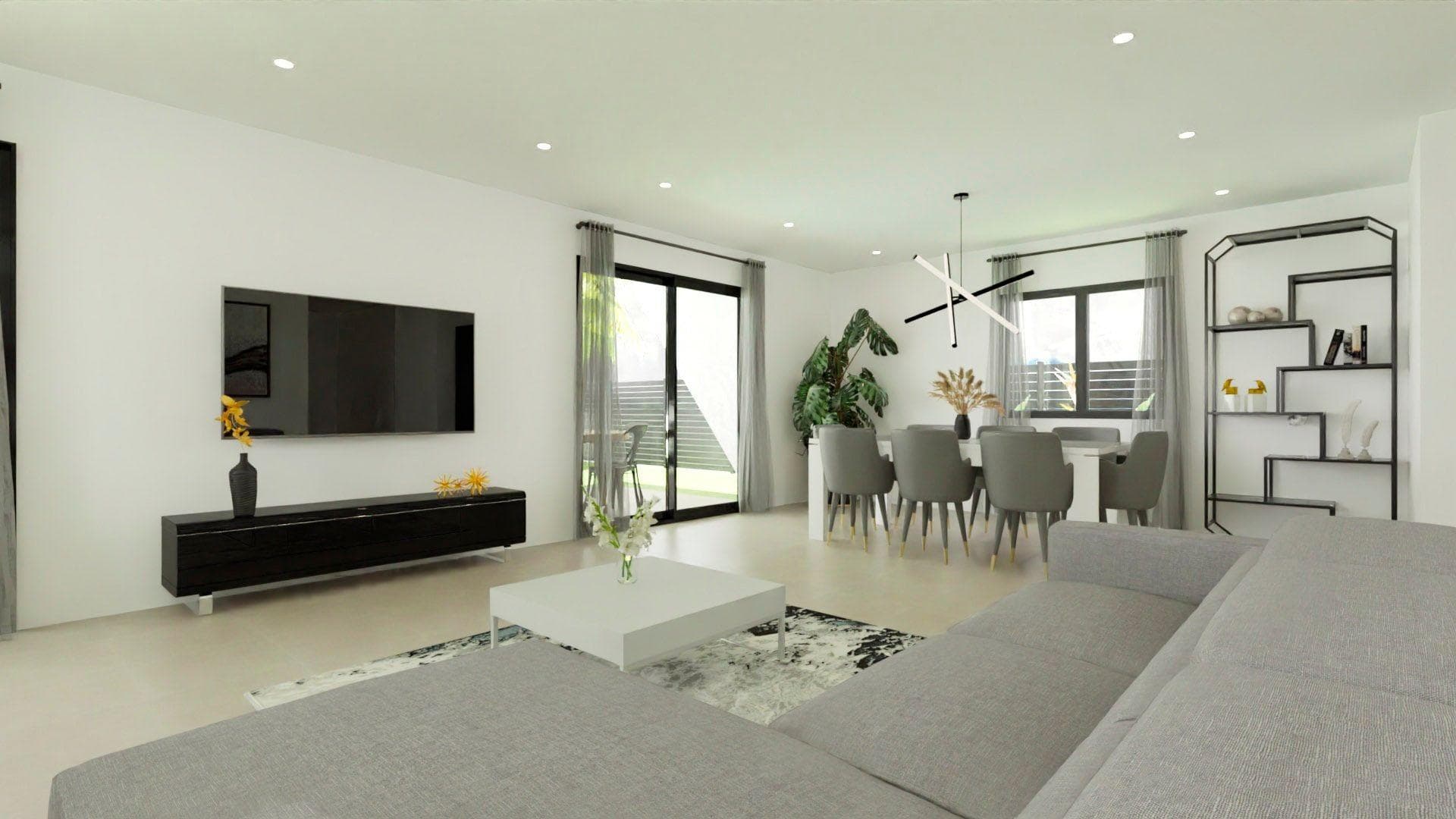 Villa med 3 soverom og 2 bad i Monforte del Cid – bilde 4