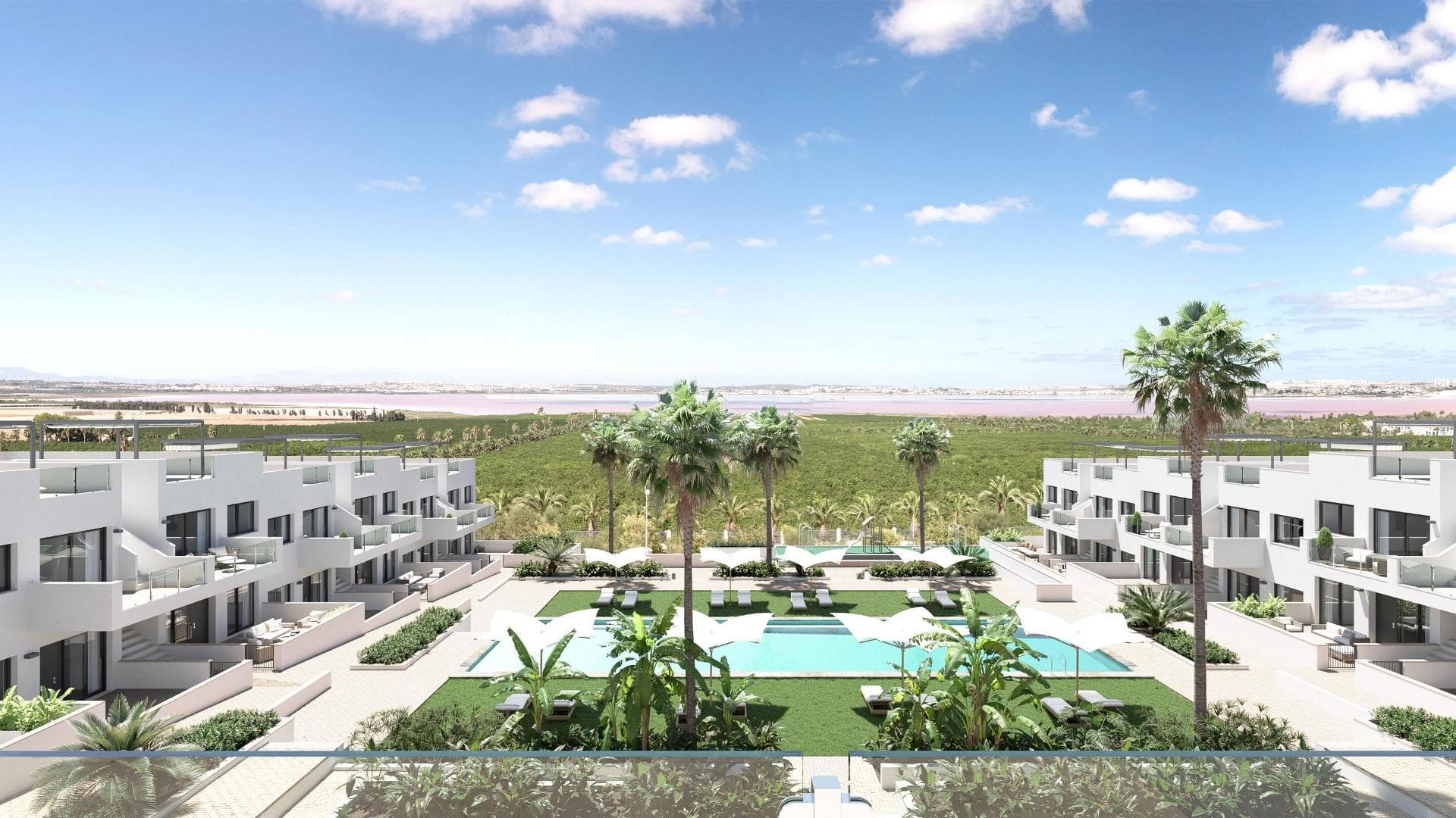 Bungalow de 2 dormitorios en Costa Blanca South