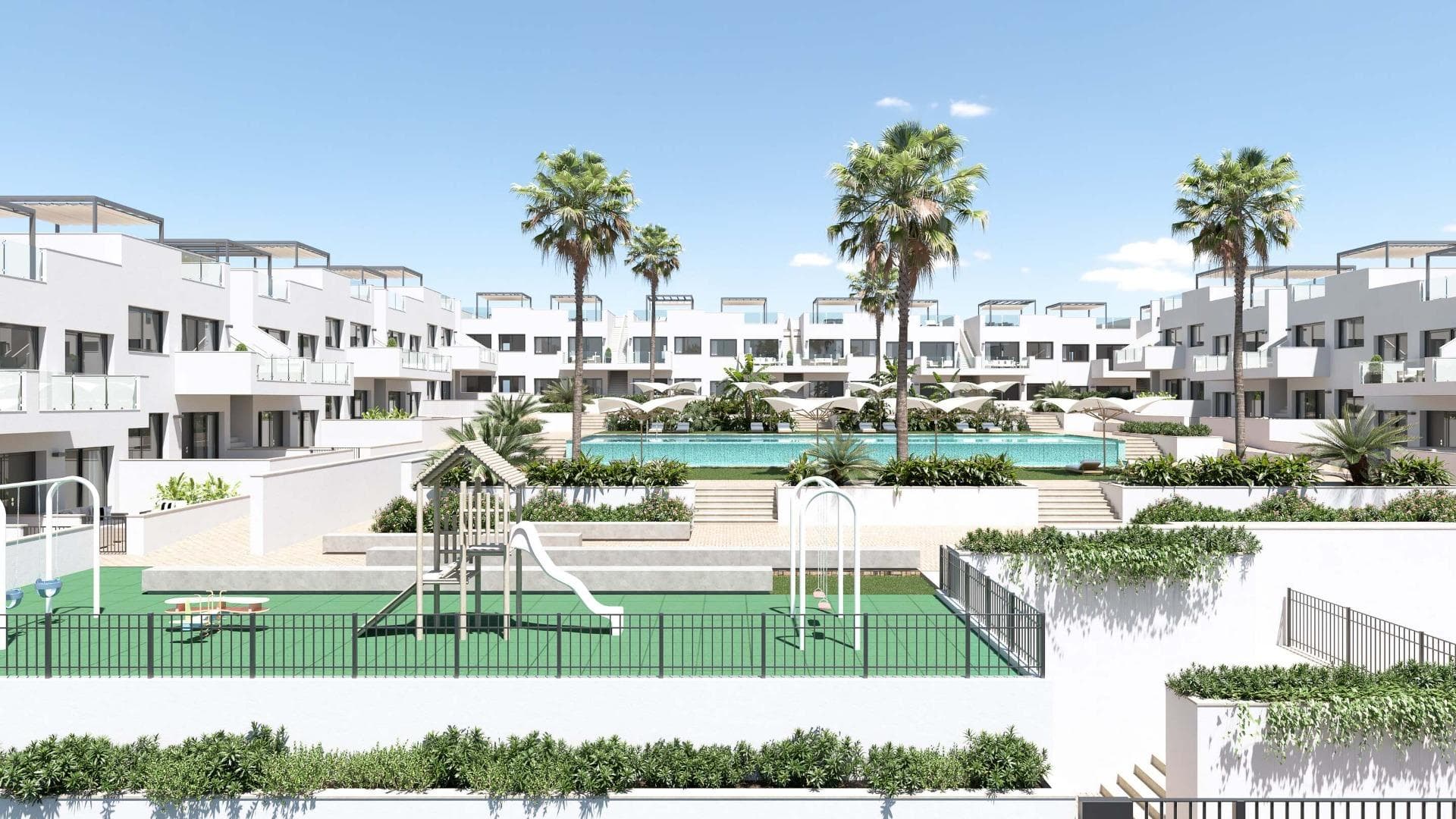 Bungalow de 3 dormitorios en Costa Blanca South