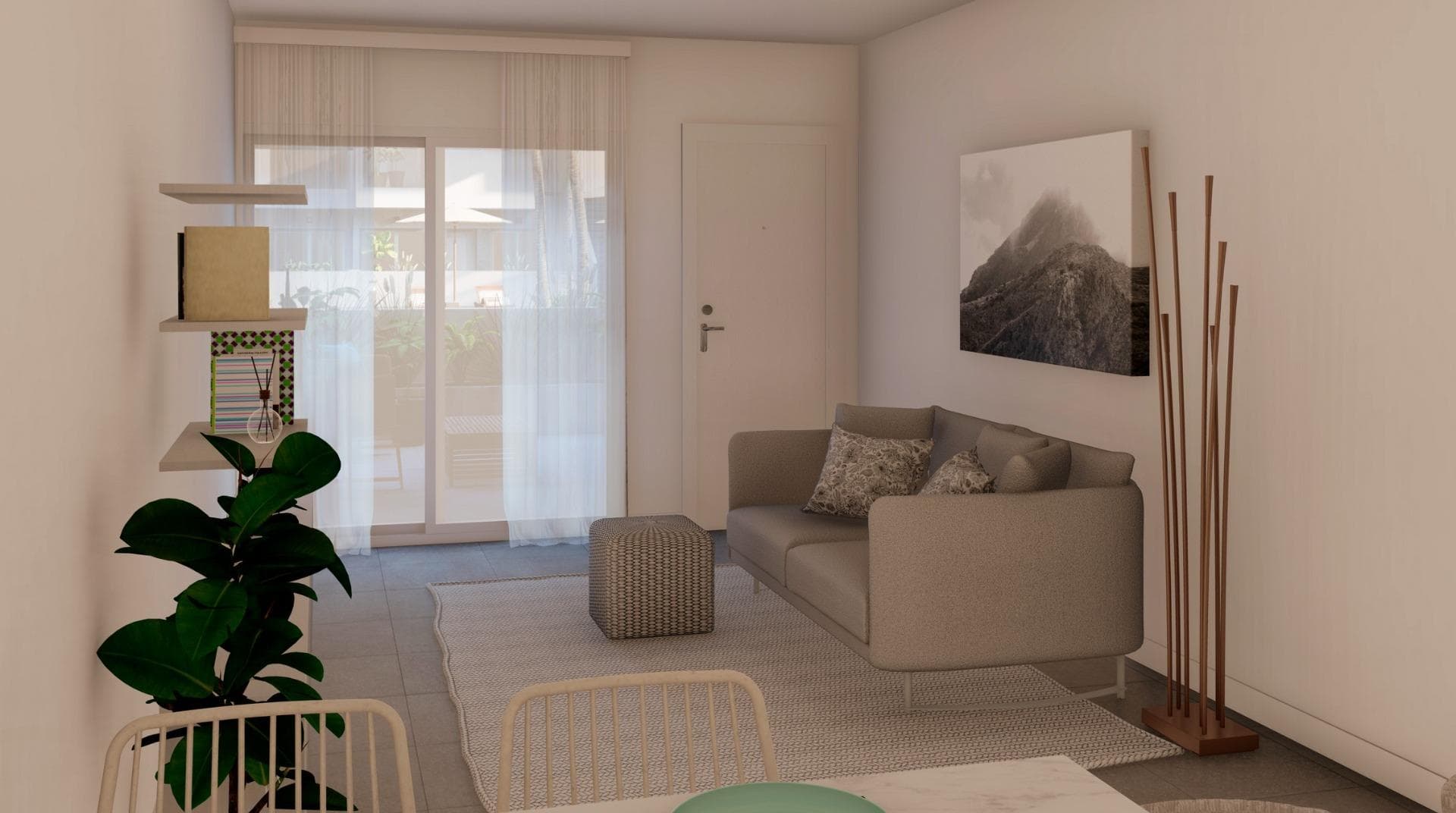 Bungalow med 2 soverom og 2 bad i Roldán – bilde 4