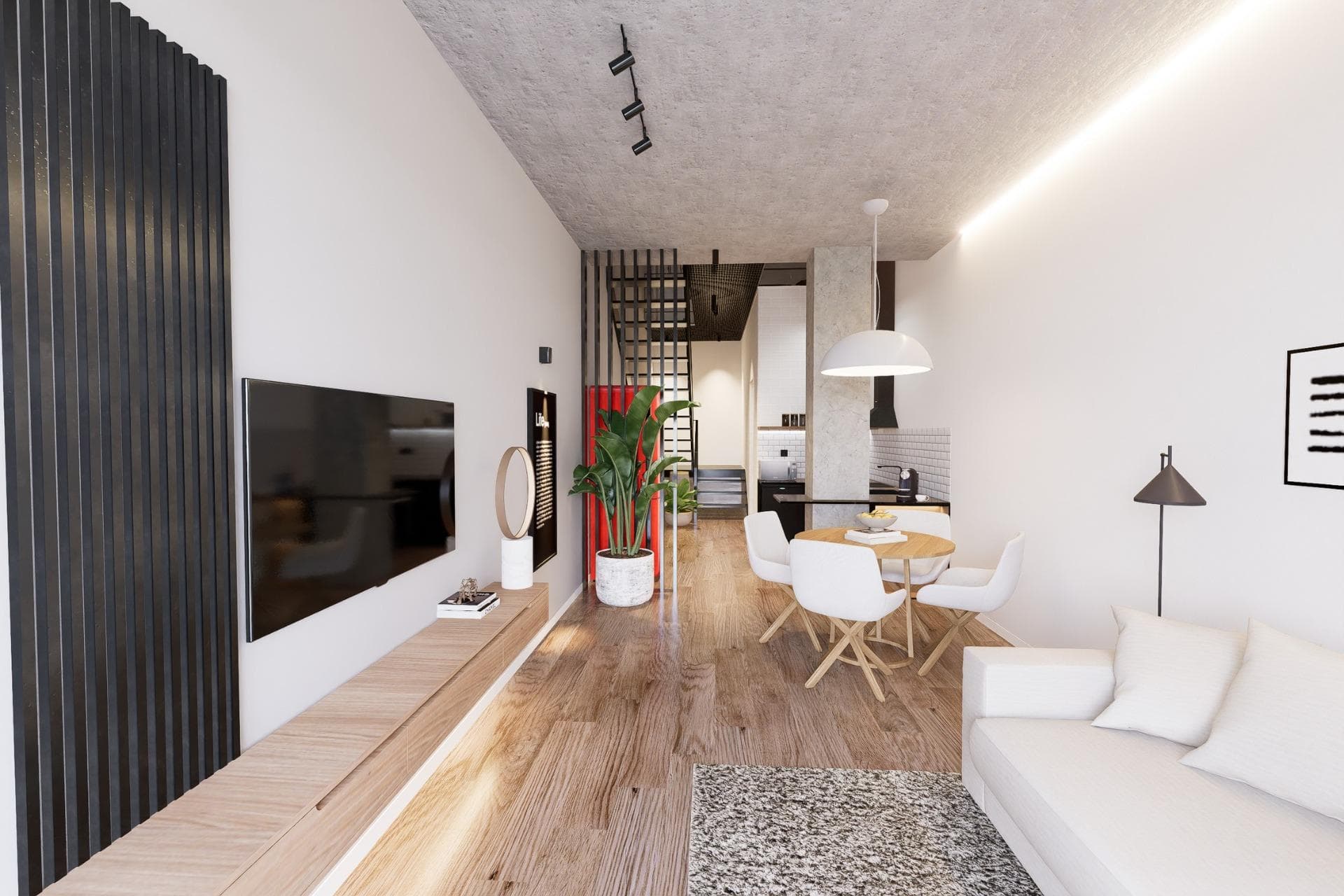 Duplex-leilighet med 1 soverom og 2 bad i Alicante – bilde 3