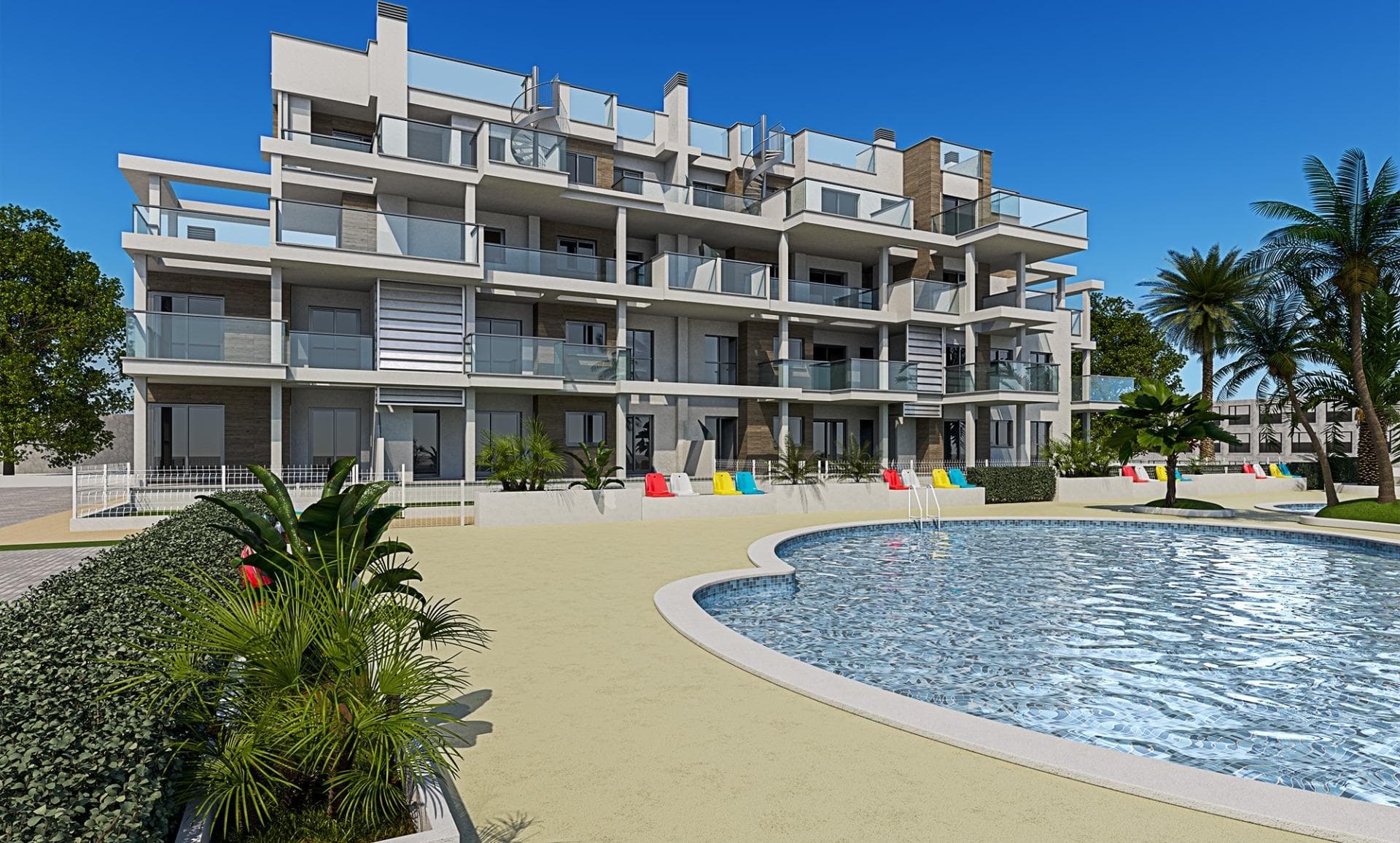 Apartamento de 2 dormitorios en Dénia