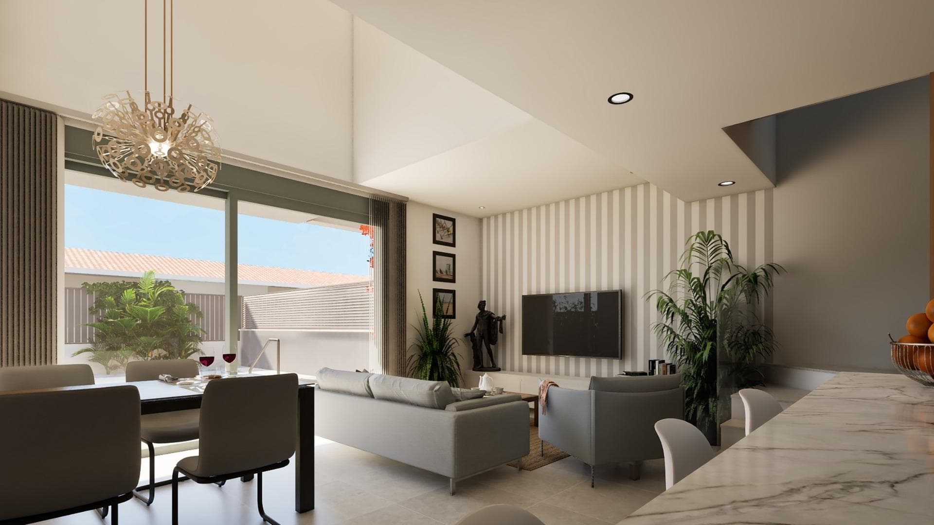 Villa med 3 soverom og 3 bad i Los Nietos – bilde 4