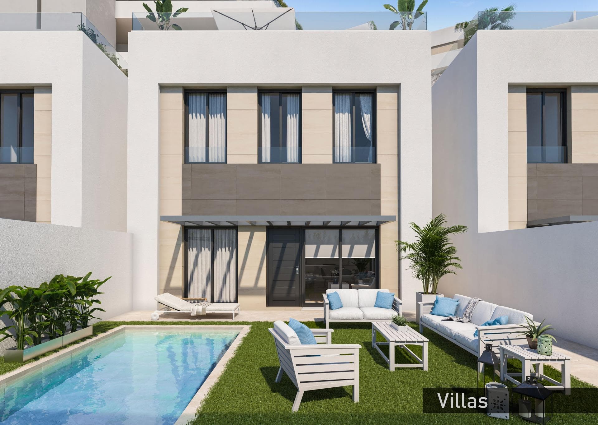 Villa de 4 dormitorios en Águilas