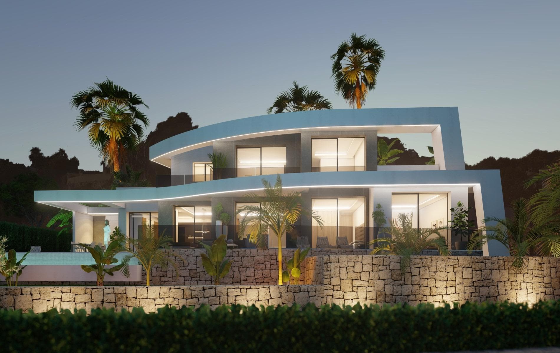 Villa de 4 dormitorios en Calpe