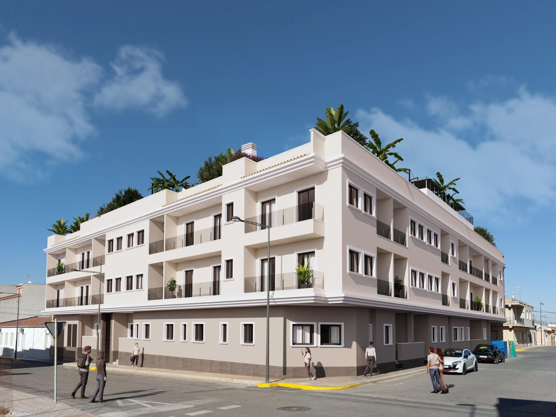 Apartamento de 3 dormitorios en Algorfa