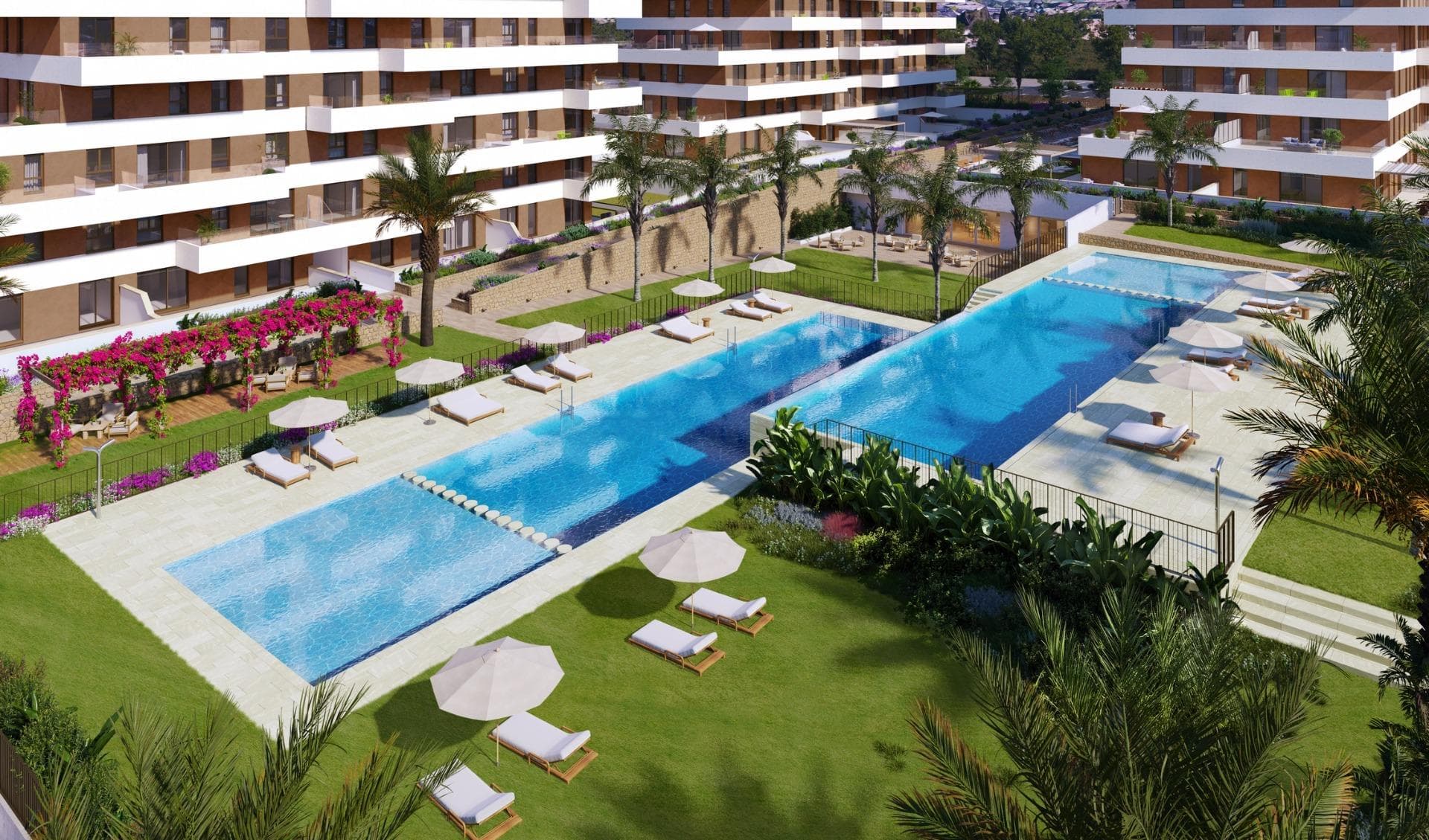 Apartamento de 2 dormitorios en Costa Blanca North
