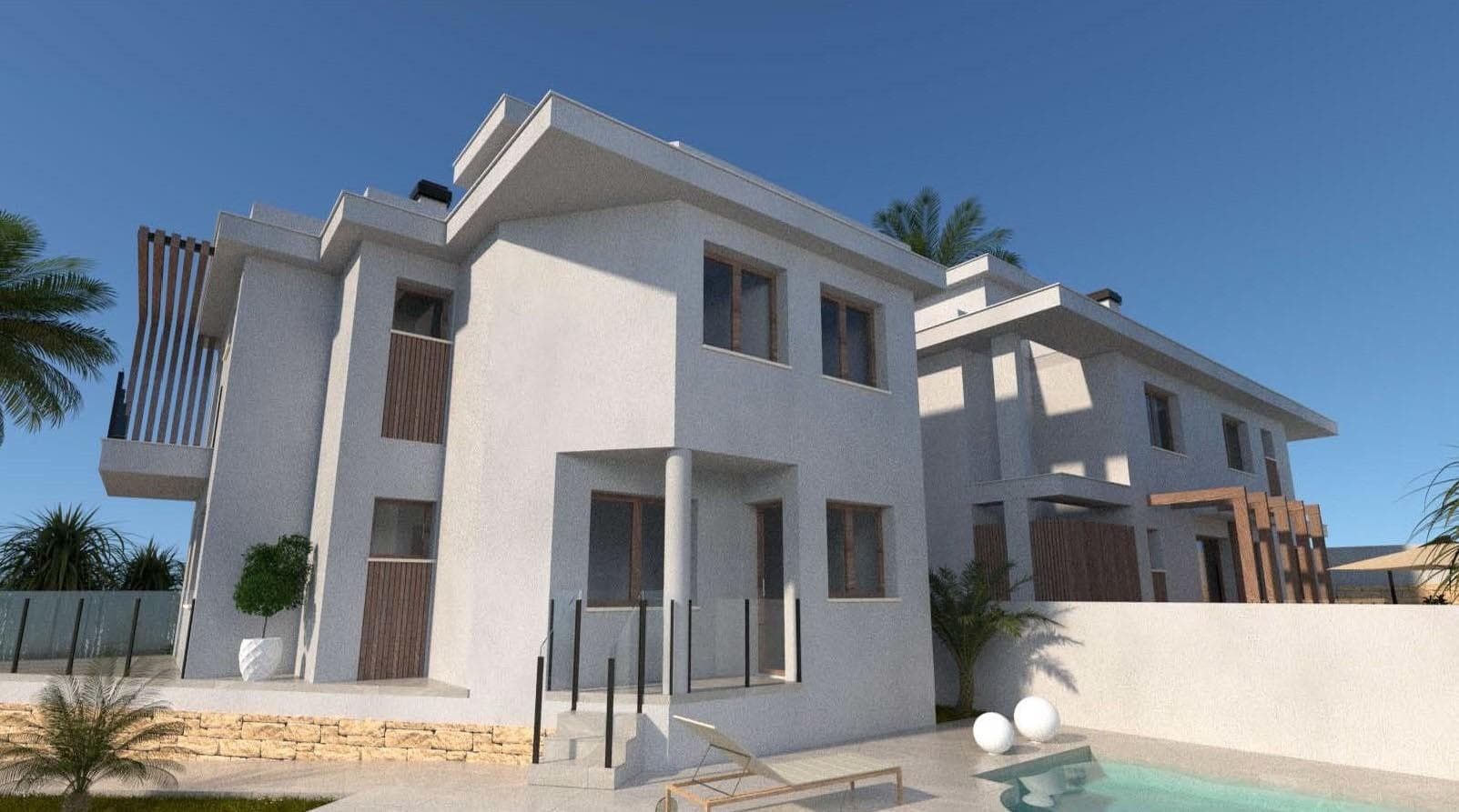Nybygd villa med 4 soverom og 3 bad – bilde 3