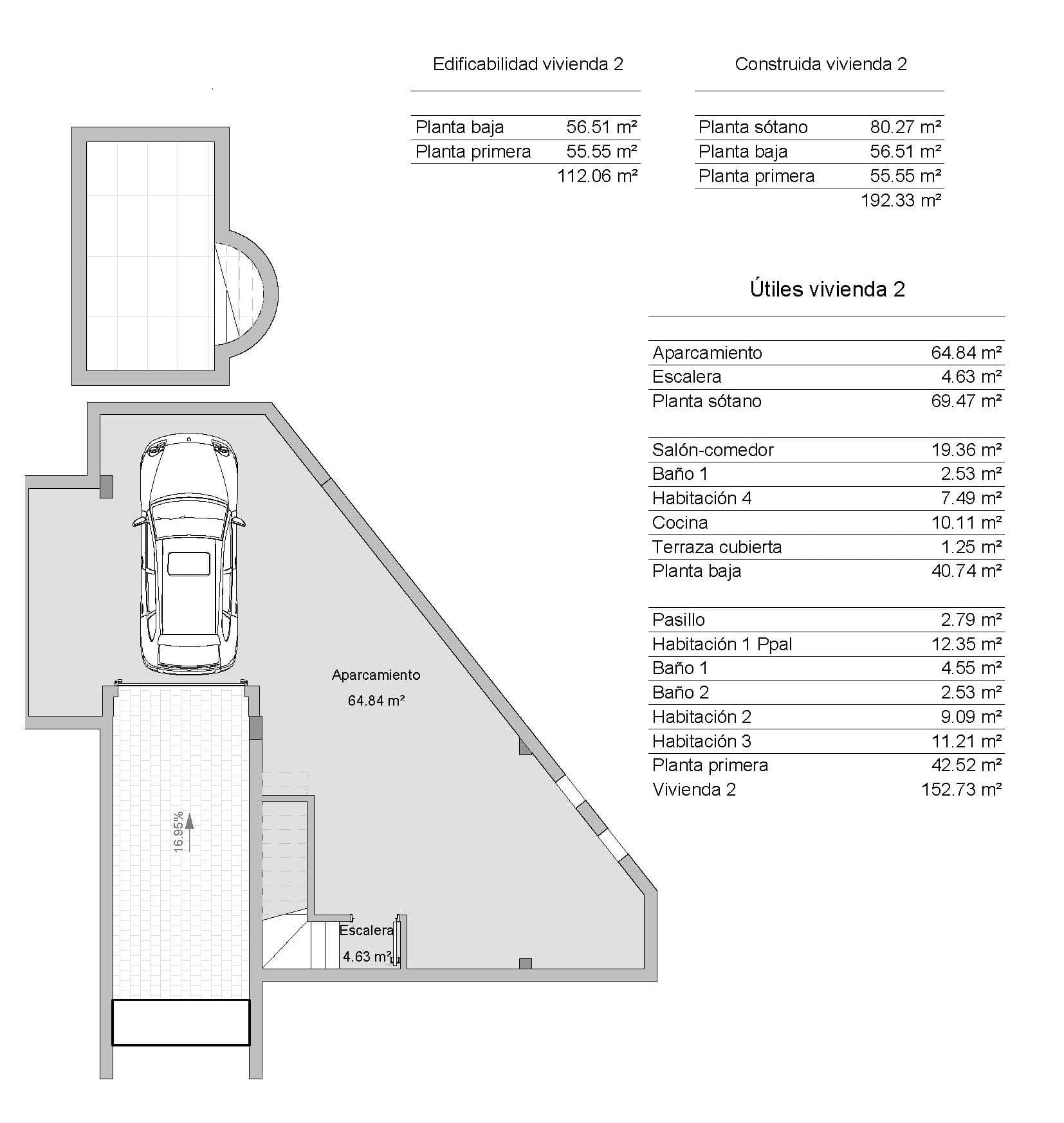 Nybygd villa med 4 soverom og 3 bad – bilde 5