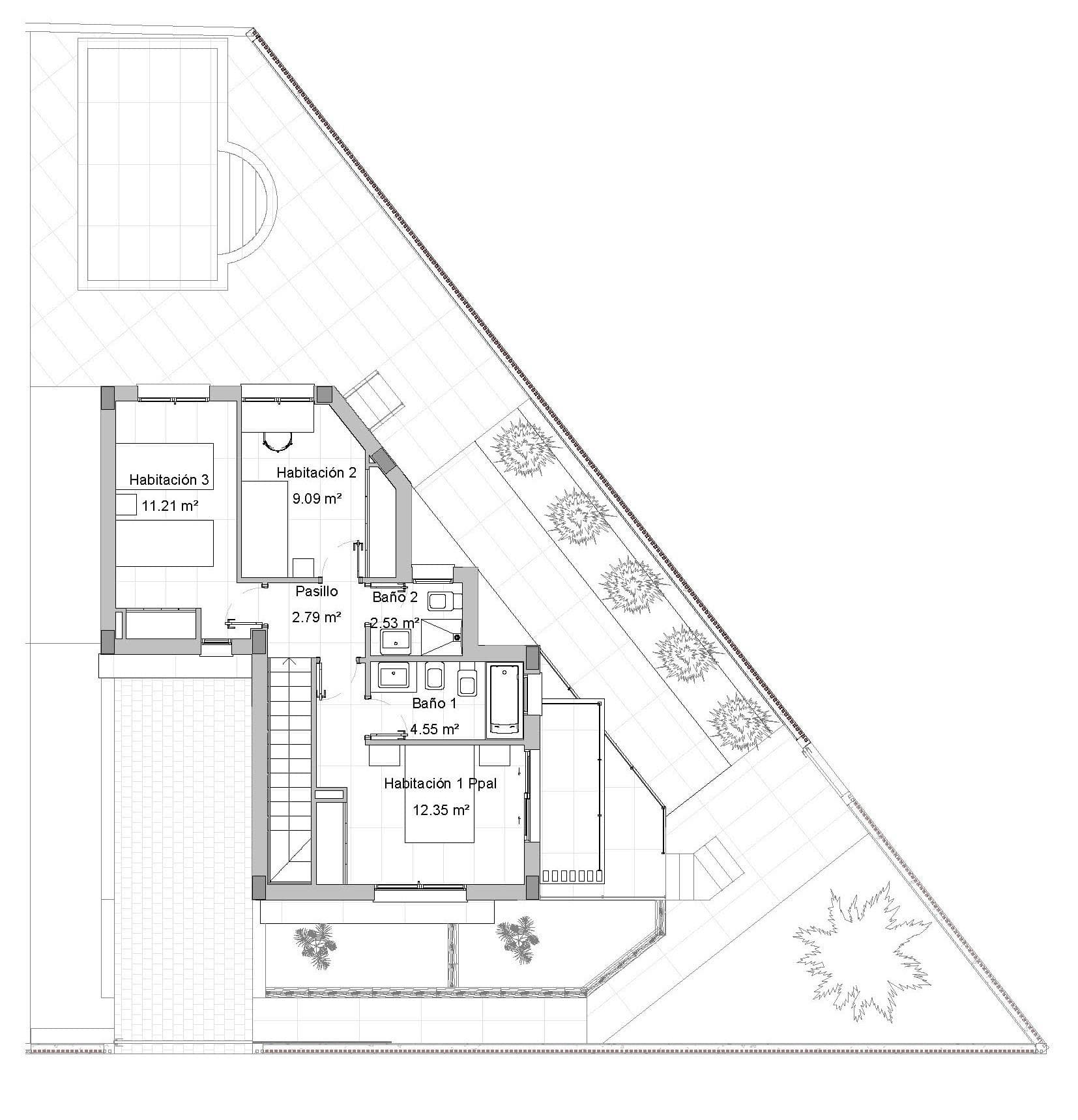 Nybygd villa med 4 soverom og 3 bad – bilde 7
