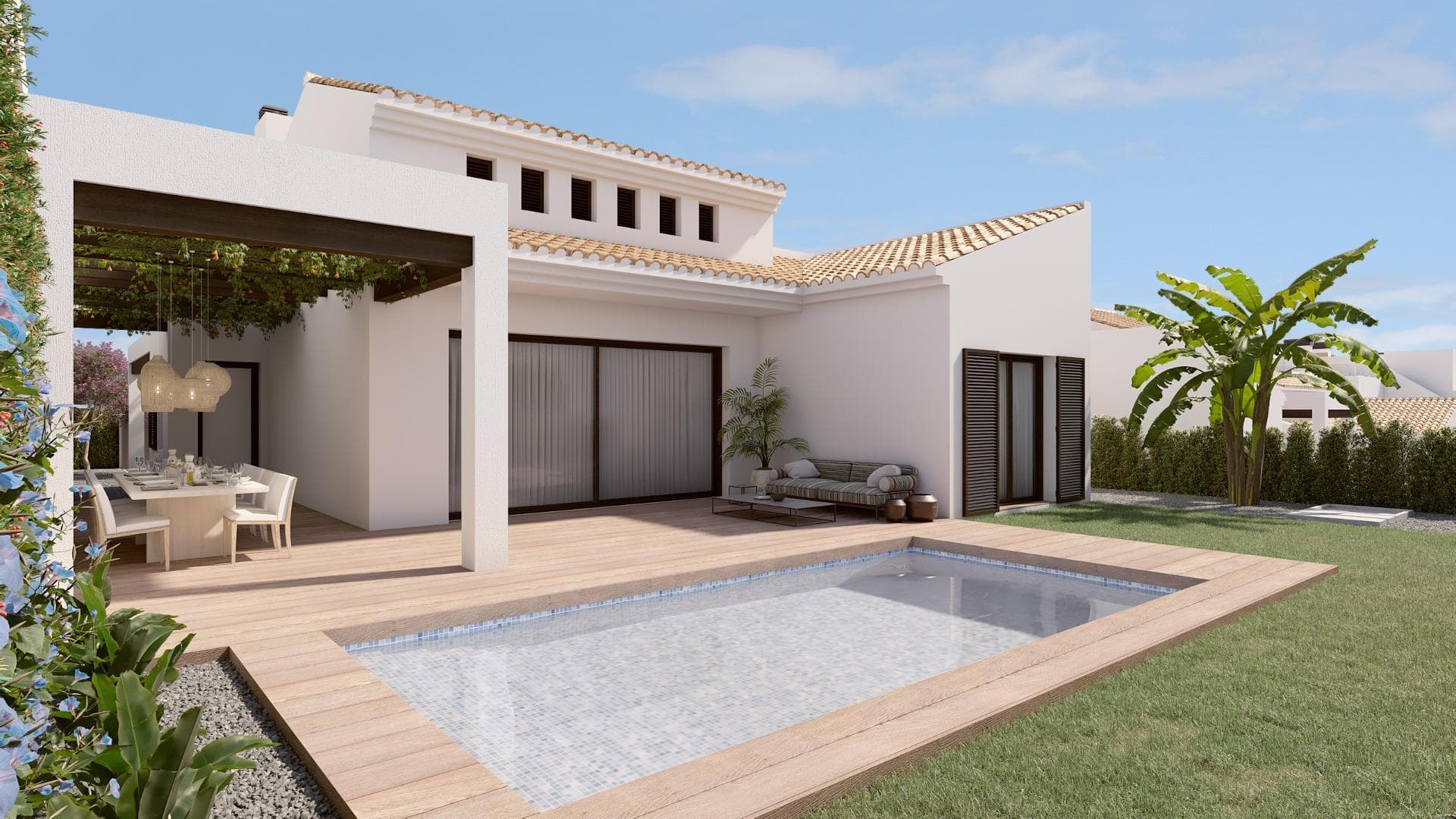 Villa de 3 dormitorios en Algorfa