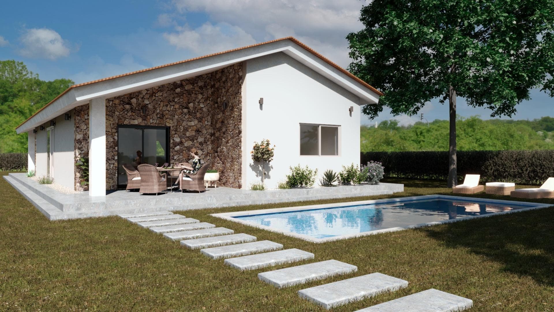 Villa med 3 soverom og 2 bad i Moratalla – bilde 2