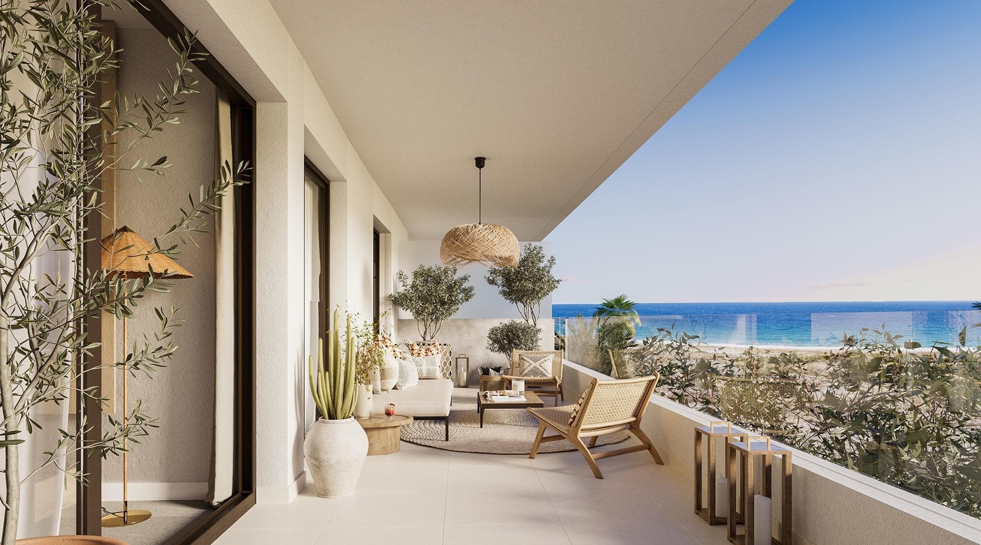 Apartamento de 2 dormitorios en Costa de Almeria