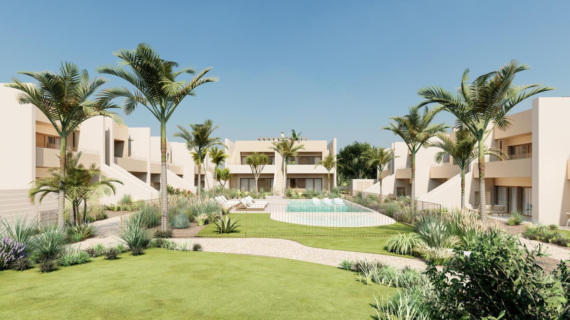 Bungalow de 3 dormitorios en Costa Calida