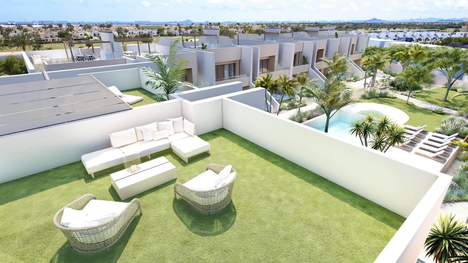 Bungalow med 3 soverom og 2 bad i Roda Golf – bilde 2