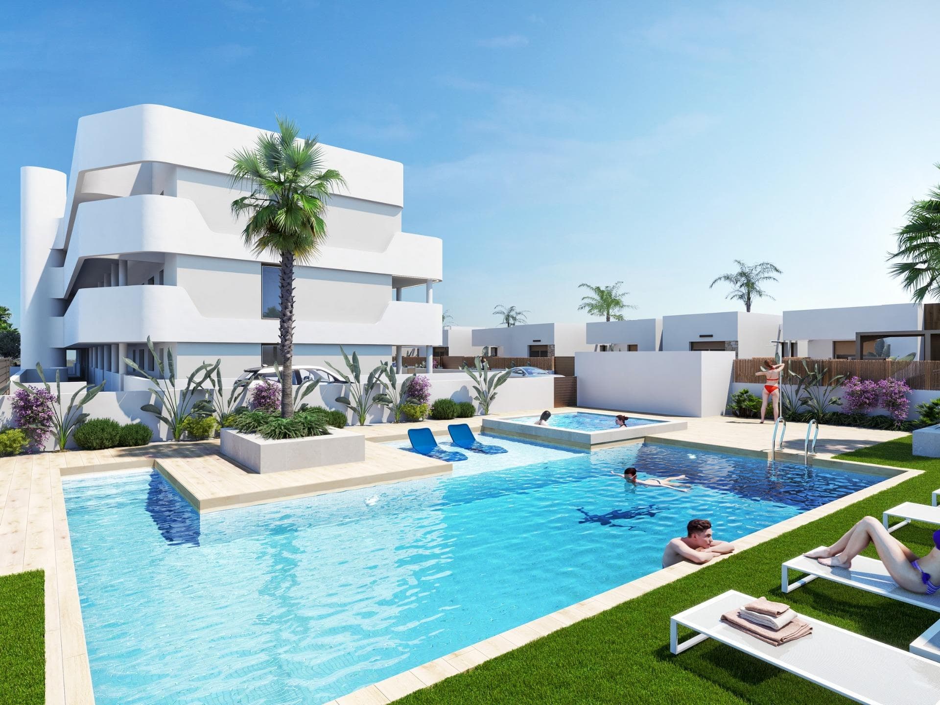 Apartamento de 2 dormitorios en Los Alcázares