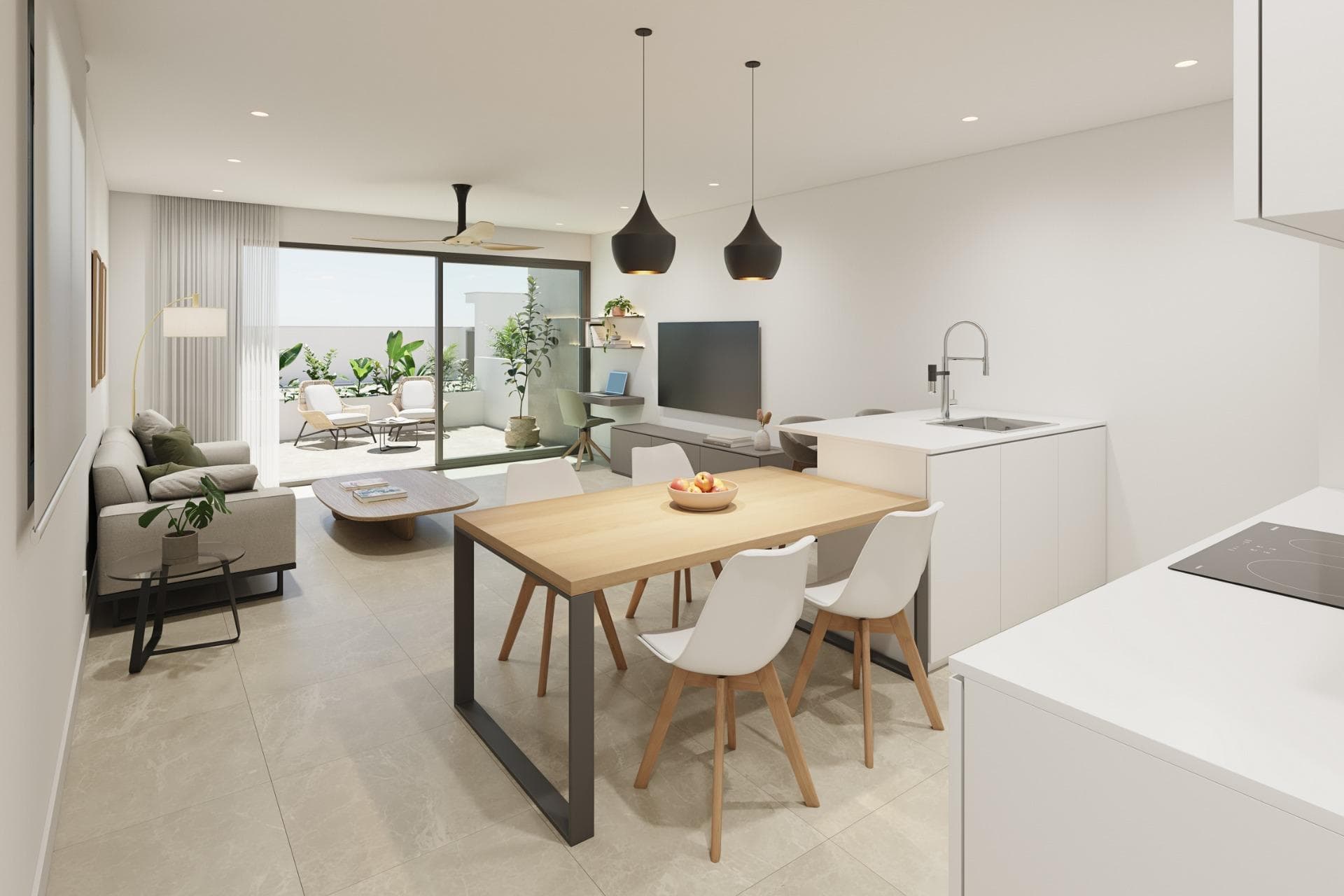 Bungalow med 2 soverom og 2 bad – bilde 2