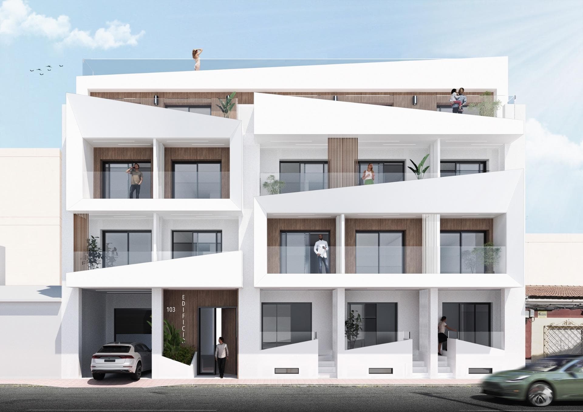 Apartamento de 1 dormitorios en Torrevieja