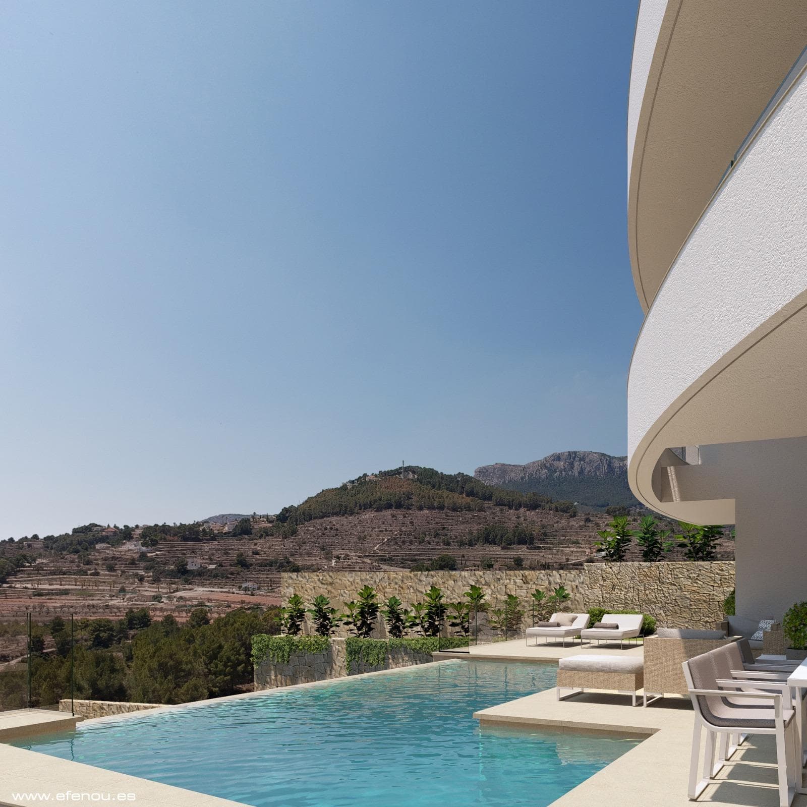 Villa de 4 dormitorios en Calpe