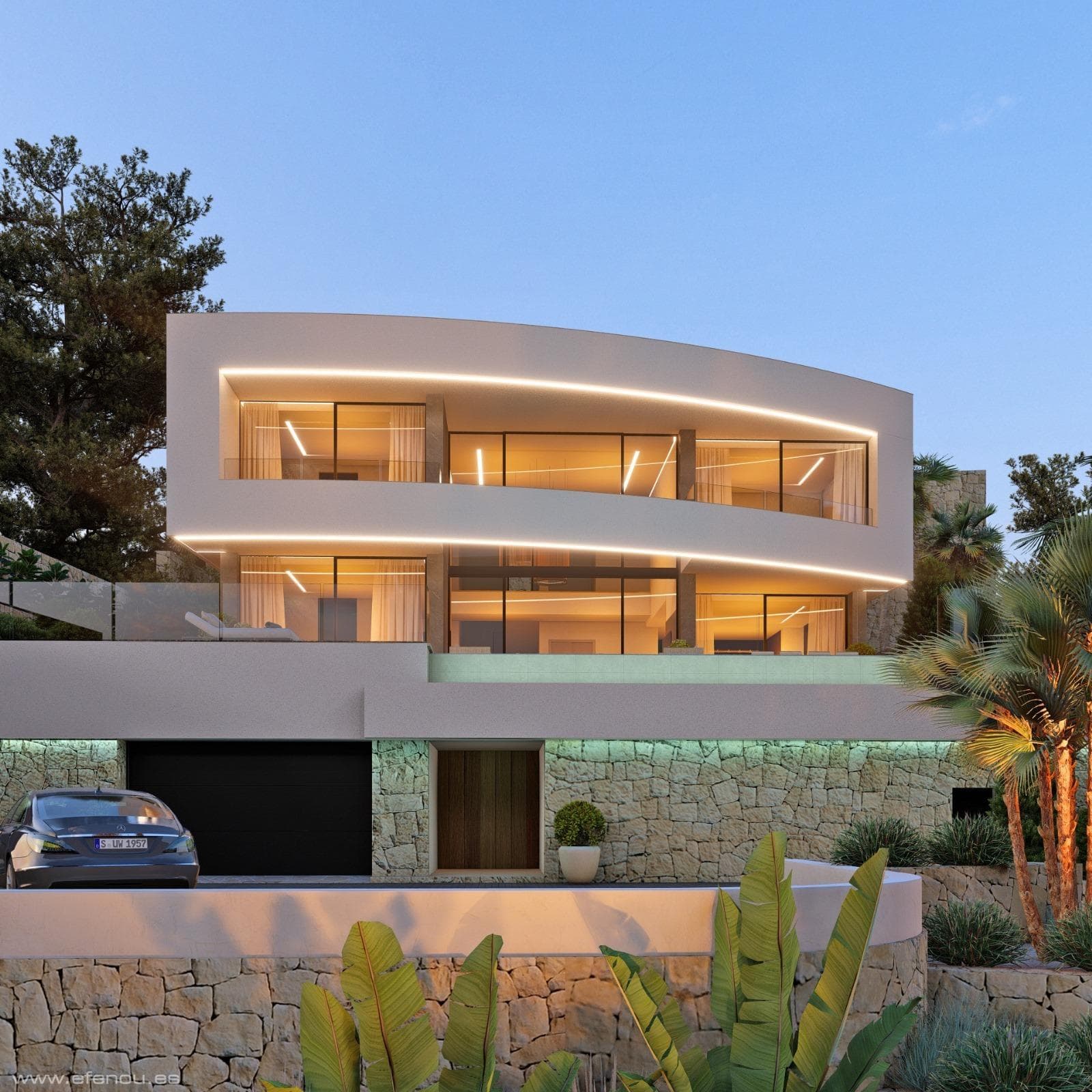 Villa med 4 soverom og 4 bad i Calpe – bilde 2