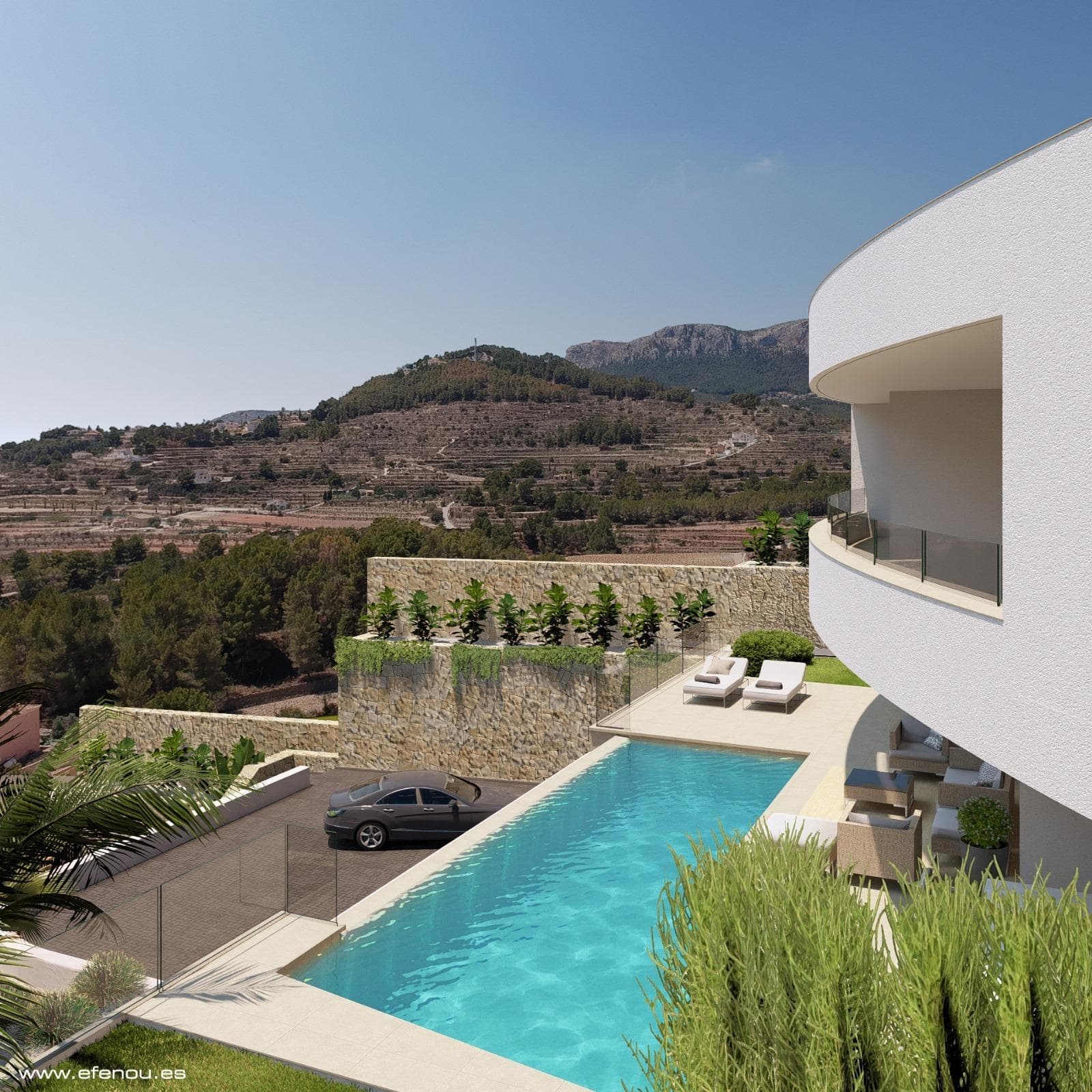 Villa med 4 soverom og 4 bad i Calpe – bilde 3