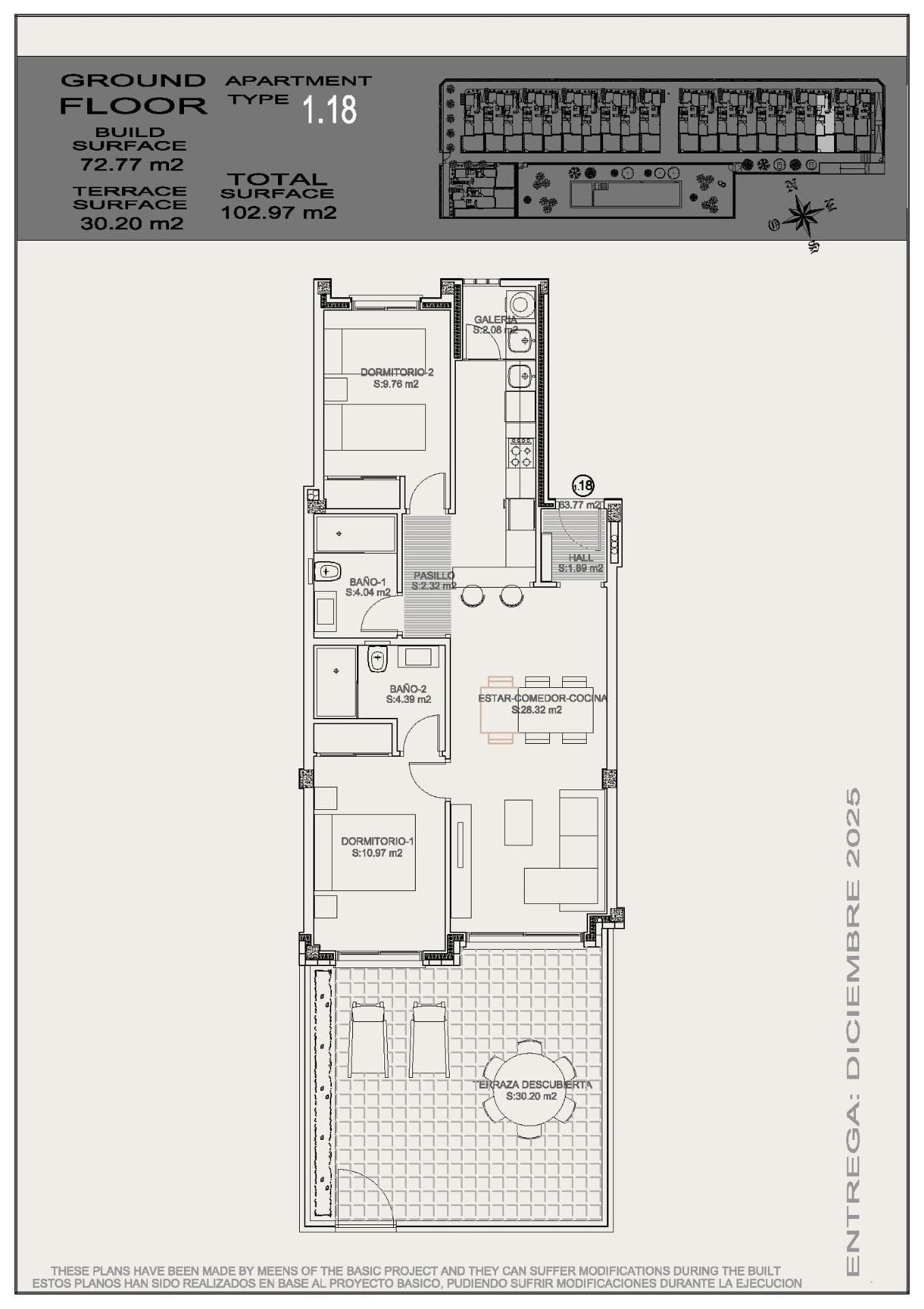 Bungalow med 2 soverom og 2 bad i Torrevieja – bilde 3