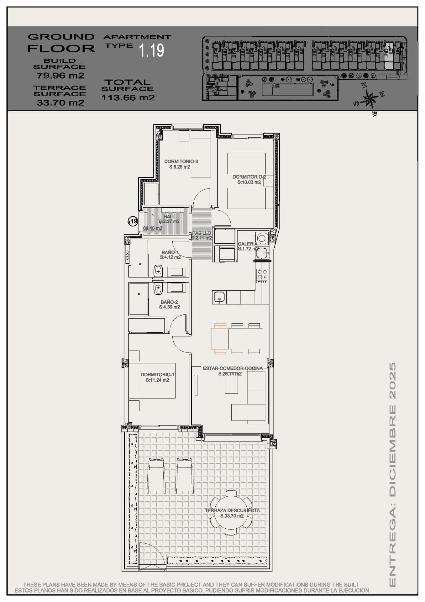 Bungalow med 3 soverom og 2 bad i Torrevieja – bilde 3
