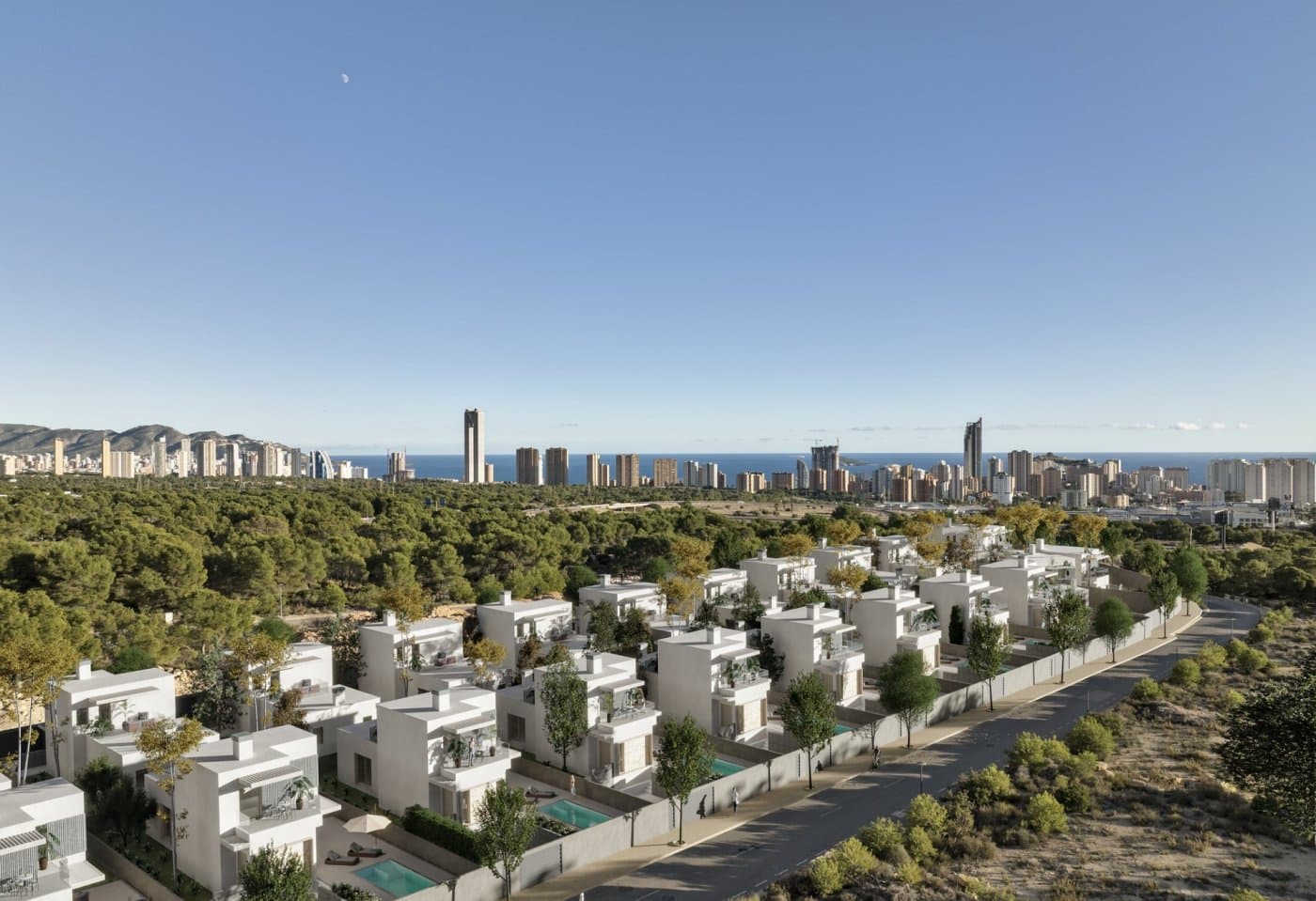 Villa med 3 soverom og 3 bad i Finestrat – bilde 2