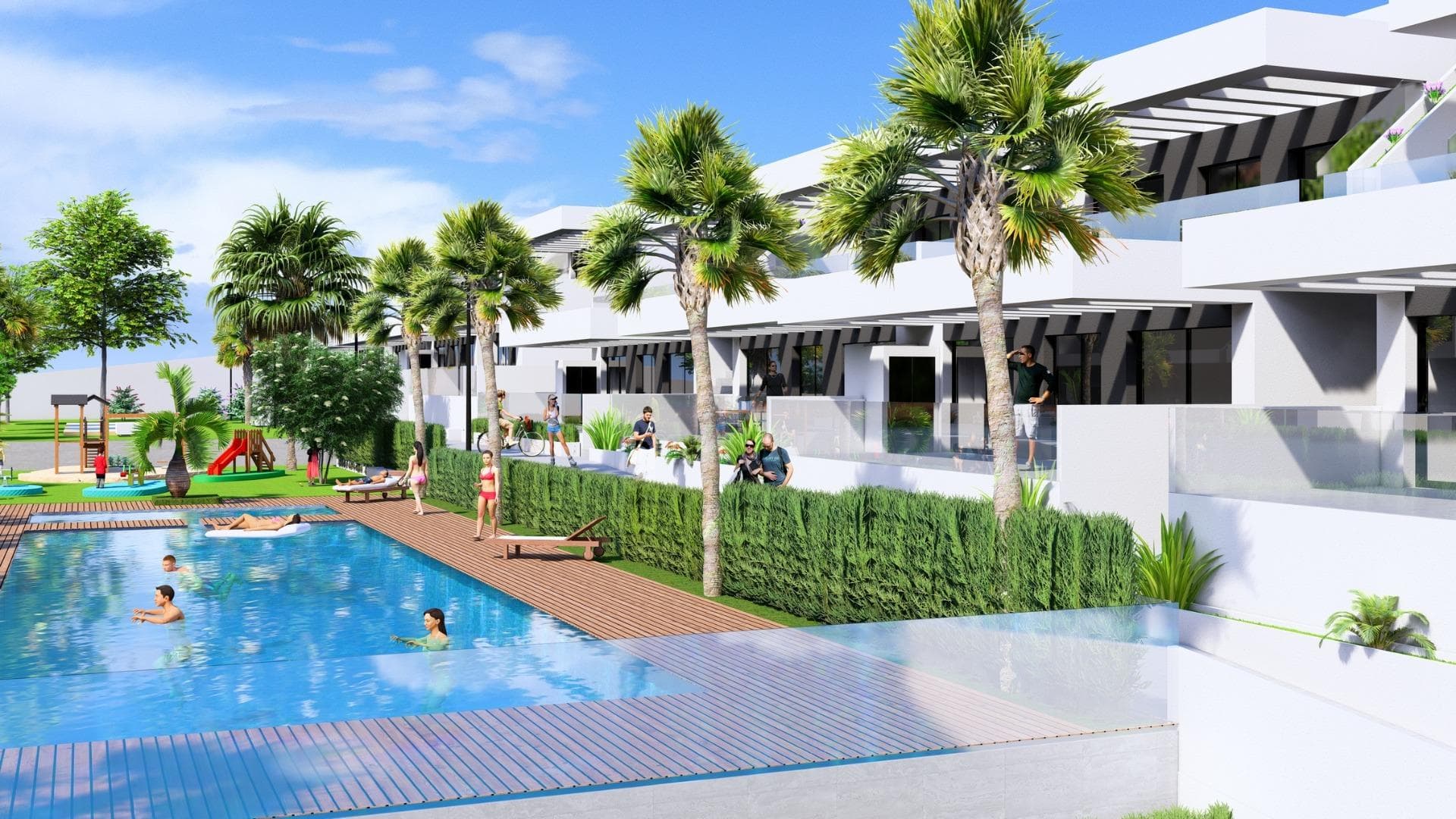 Bungalow med 2 soverom og 2 bad i La Finca Golf – bilde 2