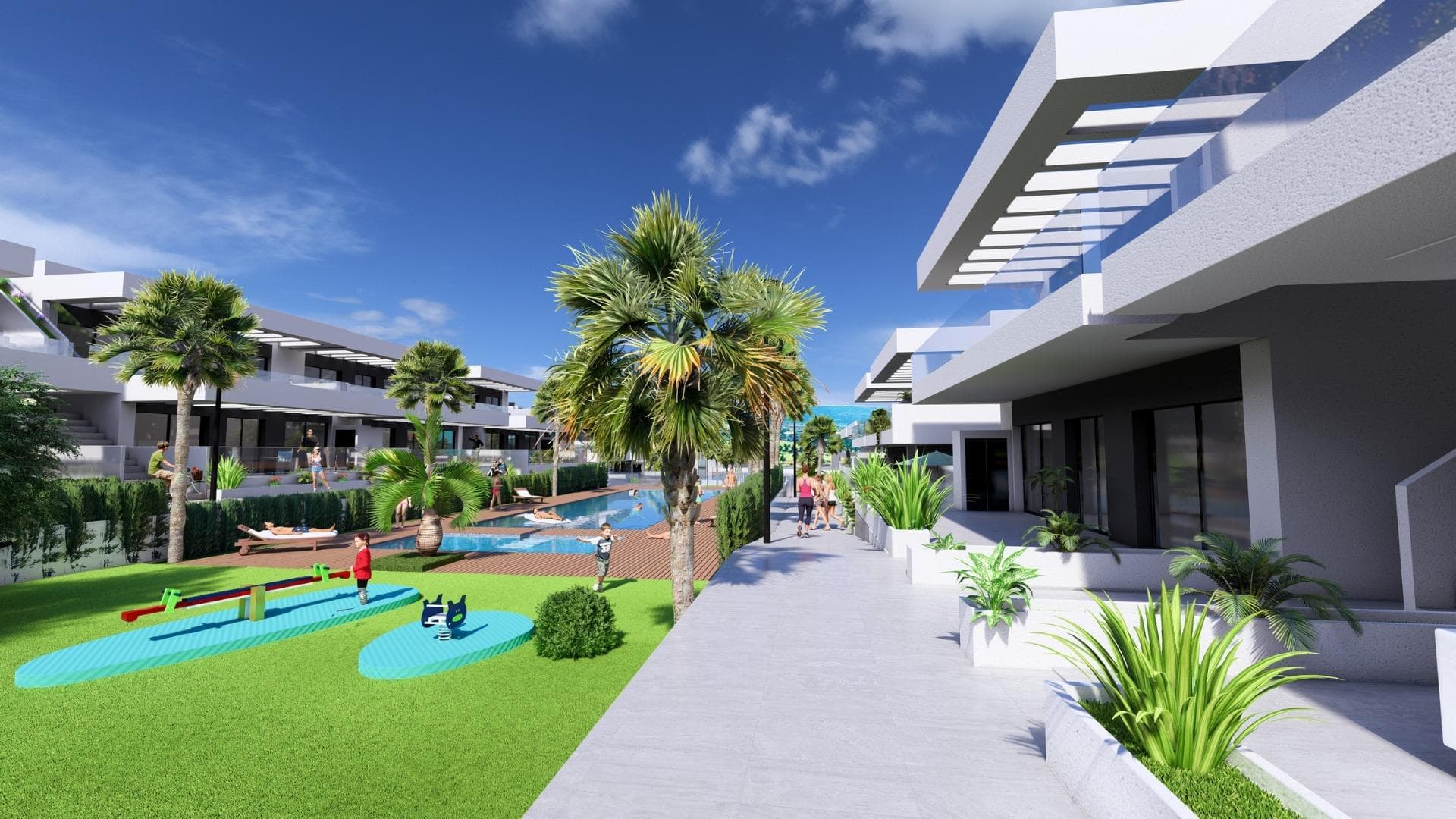 Bungalow med 2 soverom og 2 bad i La Finca Golf – bilde 3